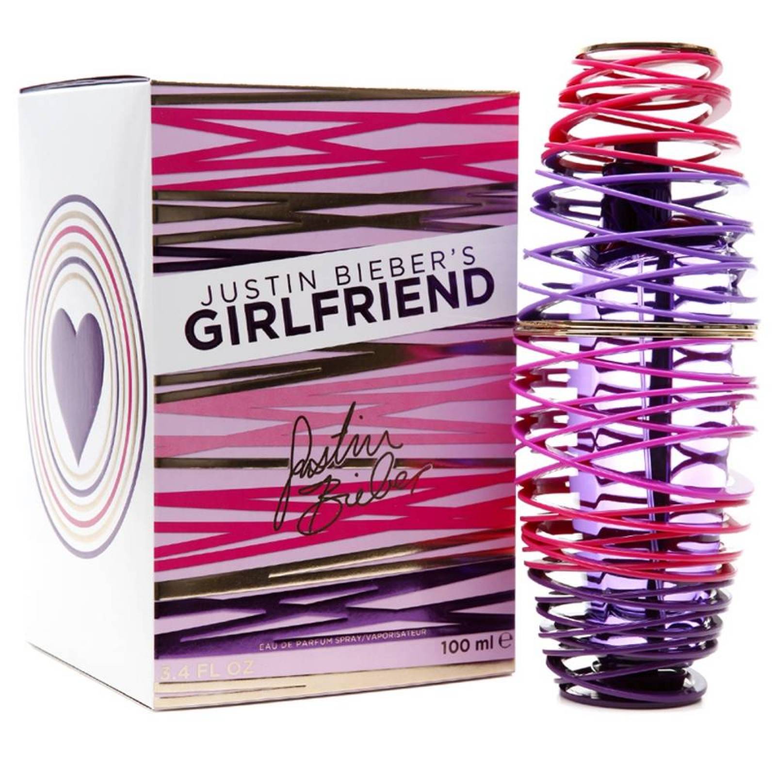 Perfume Girlfriend Mujer Justin Bieber Edp 100 Ml Original