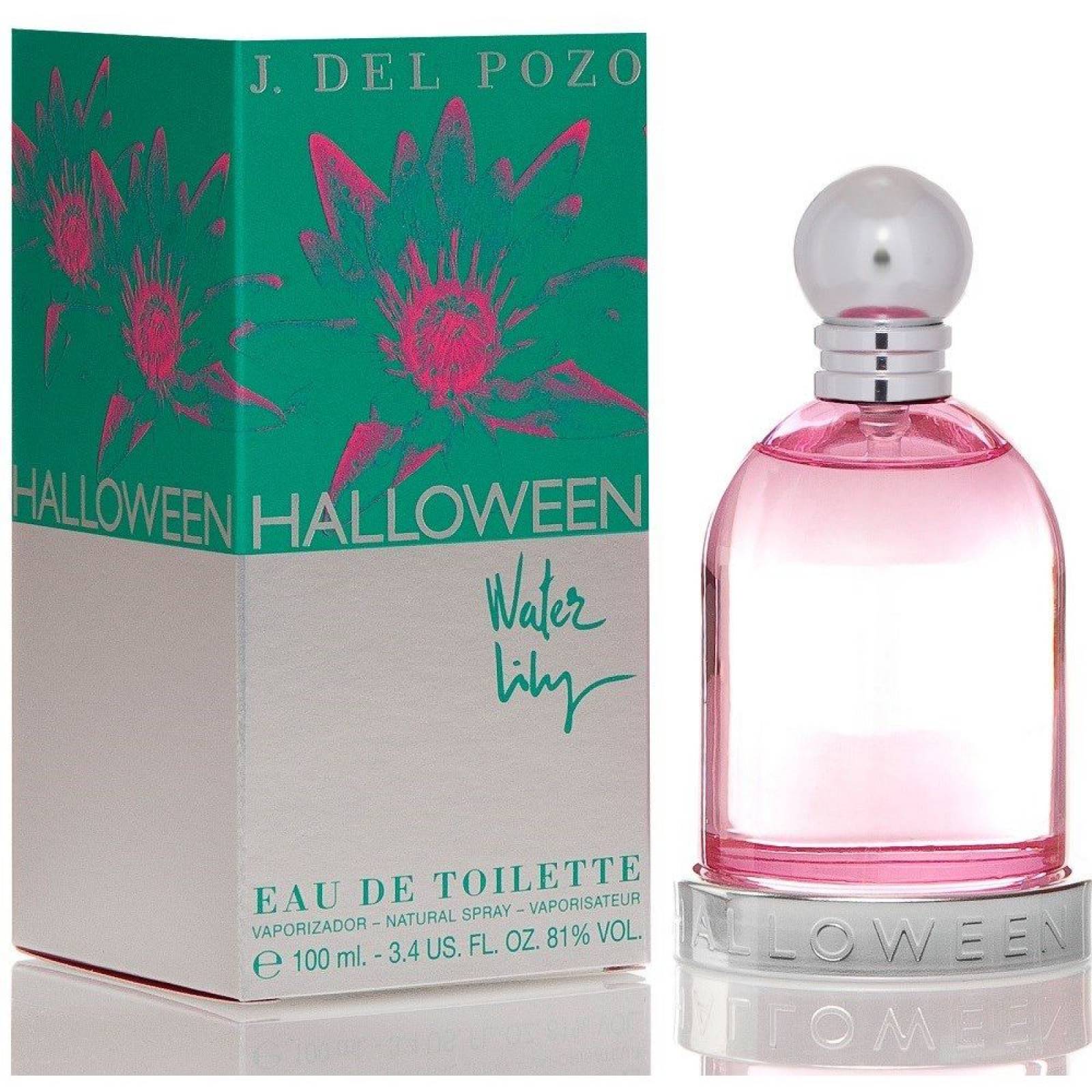 Perfume Halloween Water Lily para Mujer de Jesus del Pozo EDT 100ml