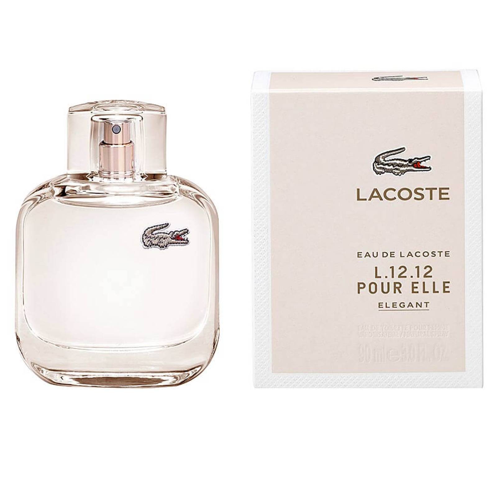 Lacoste L.12.12 Pour Elle Elegant para Mujer de Lacoste EDT 90ml