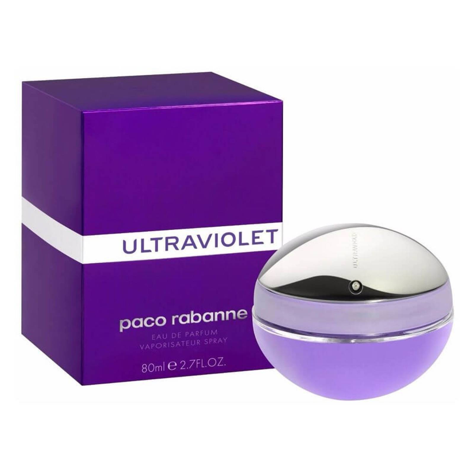 Perfume Ultraviolet para Mujer de Paco Rabanne Eau de Parfum 80 ml