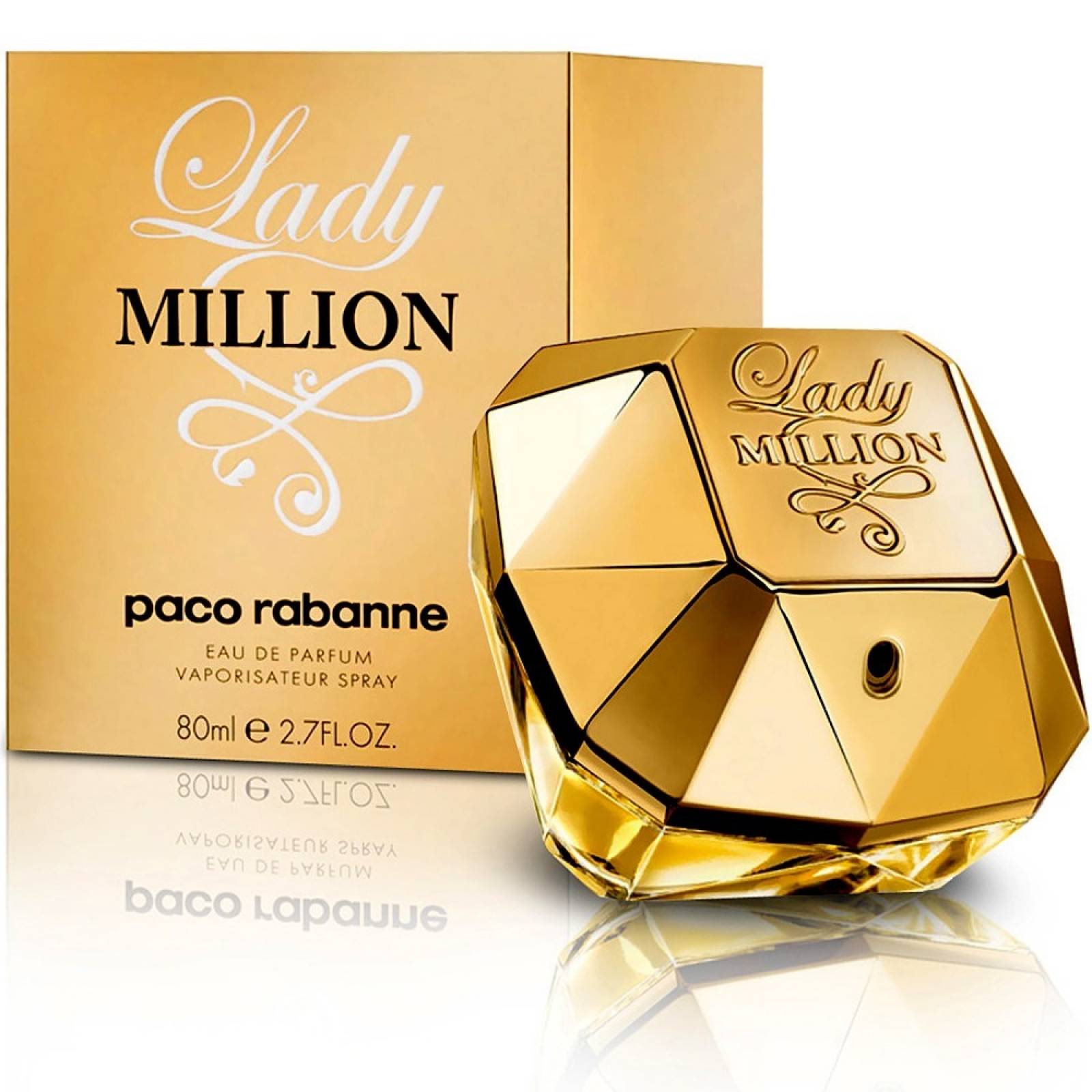 Perfume Lady Million Mujer Paco Rabanne 80ml Original