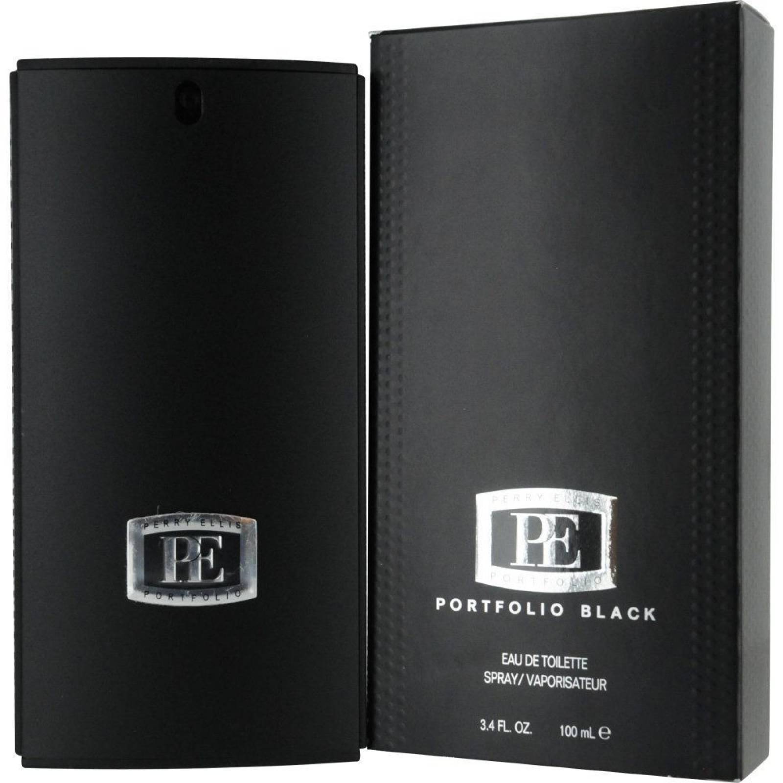 Perfume Portfolio Black Hombre Perry Ellis Original