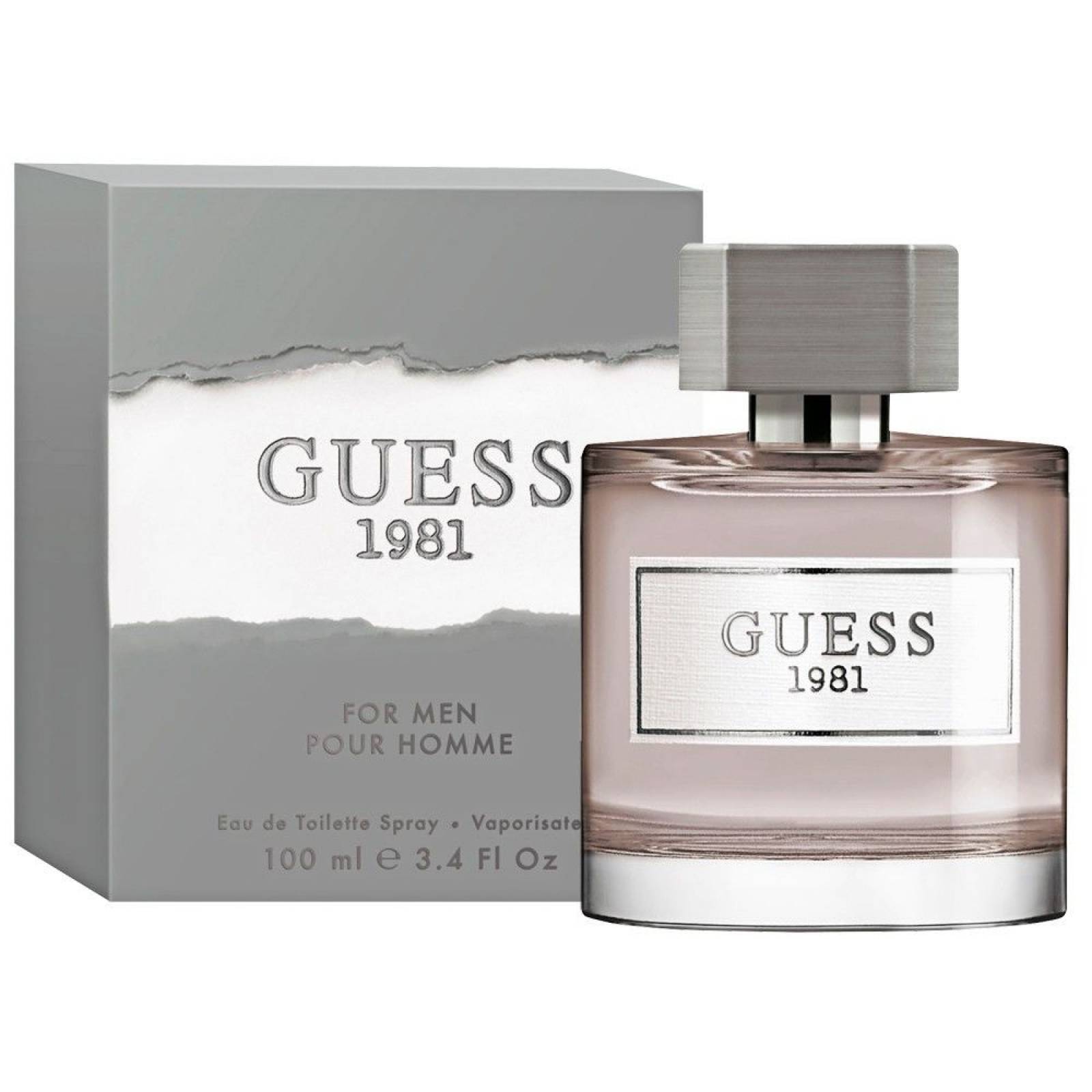 Perfume 1981 para Hombre de Guess Eau de Toilette 100ml