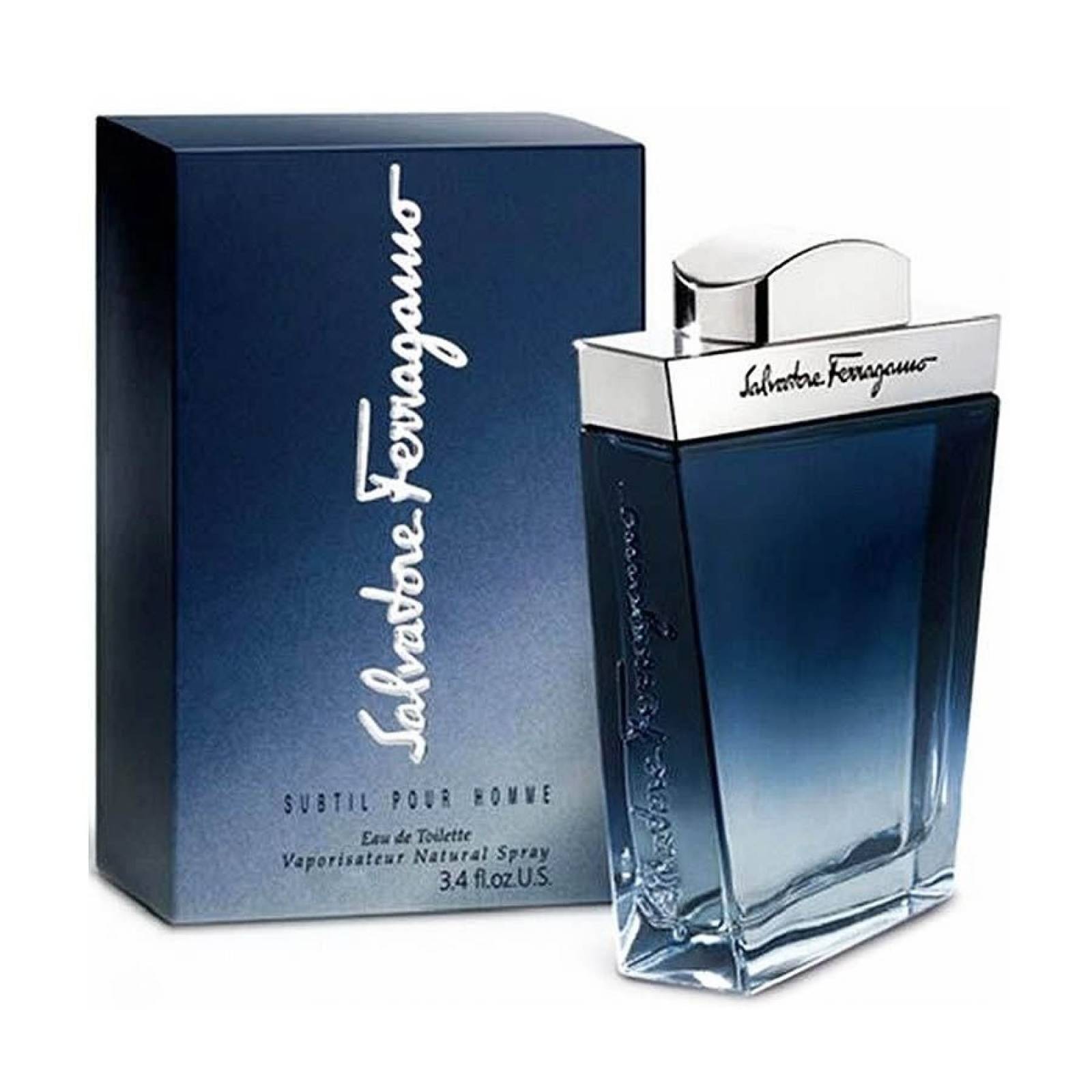 Perfume Ferragamo Subtil Hombre De Salvatore Edt 100ml