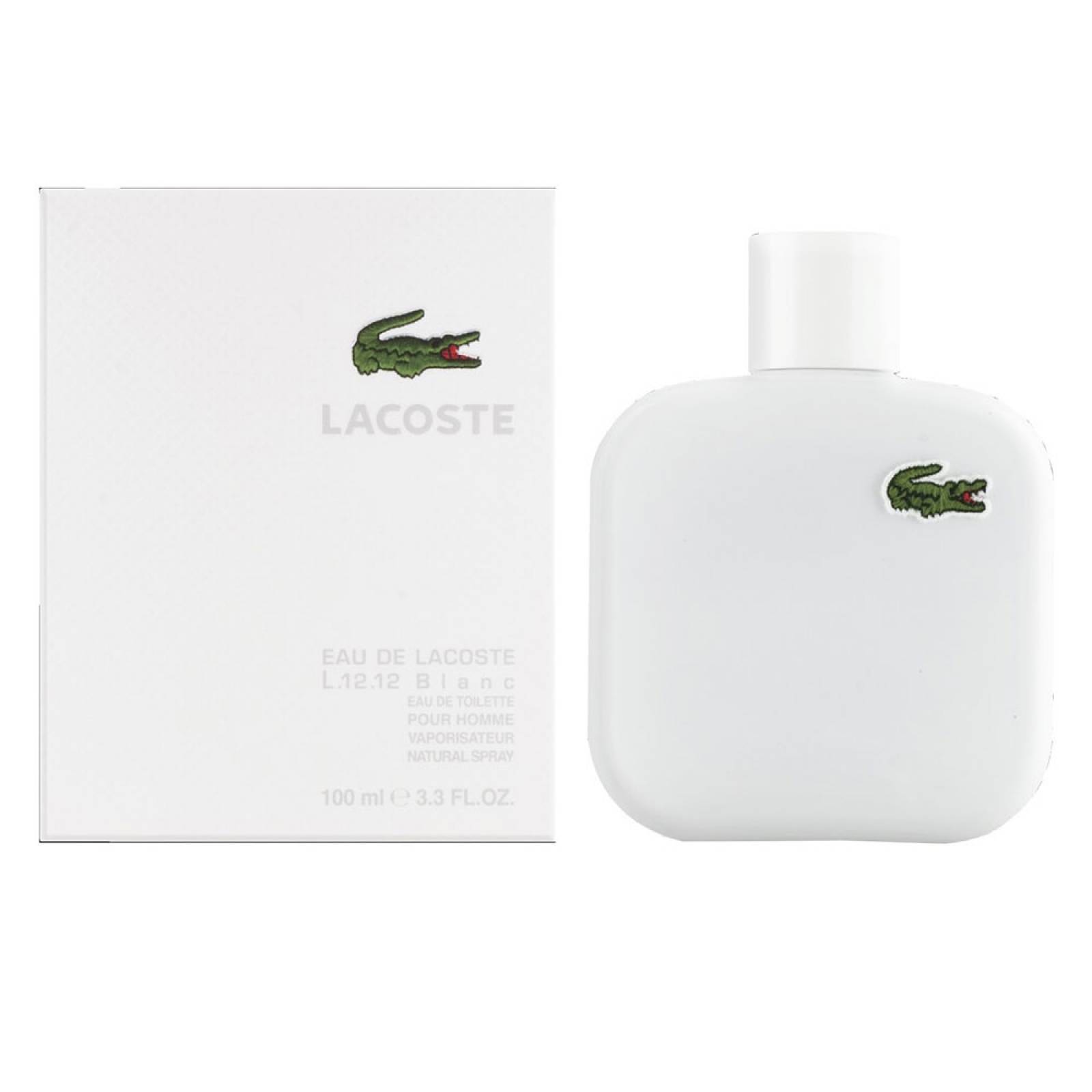 Perfume Lacoste Blanc L.12.12 Hombre De Lacoste Edt 100ml