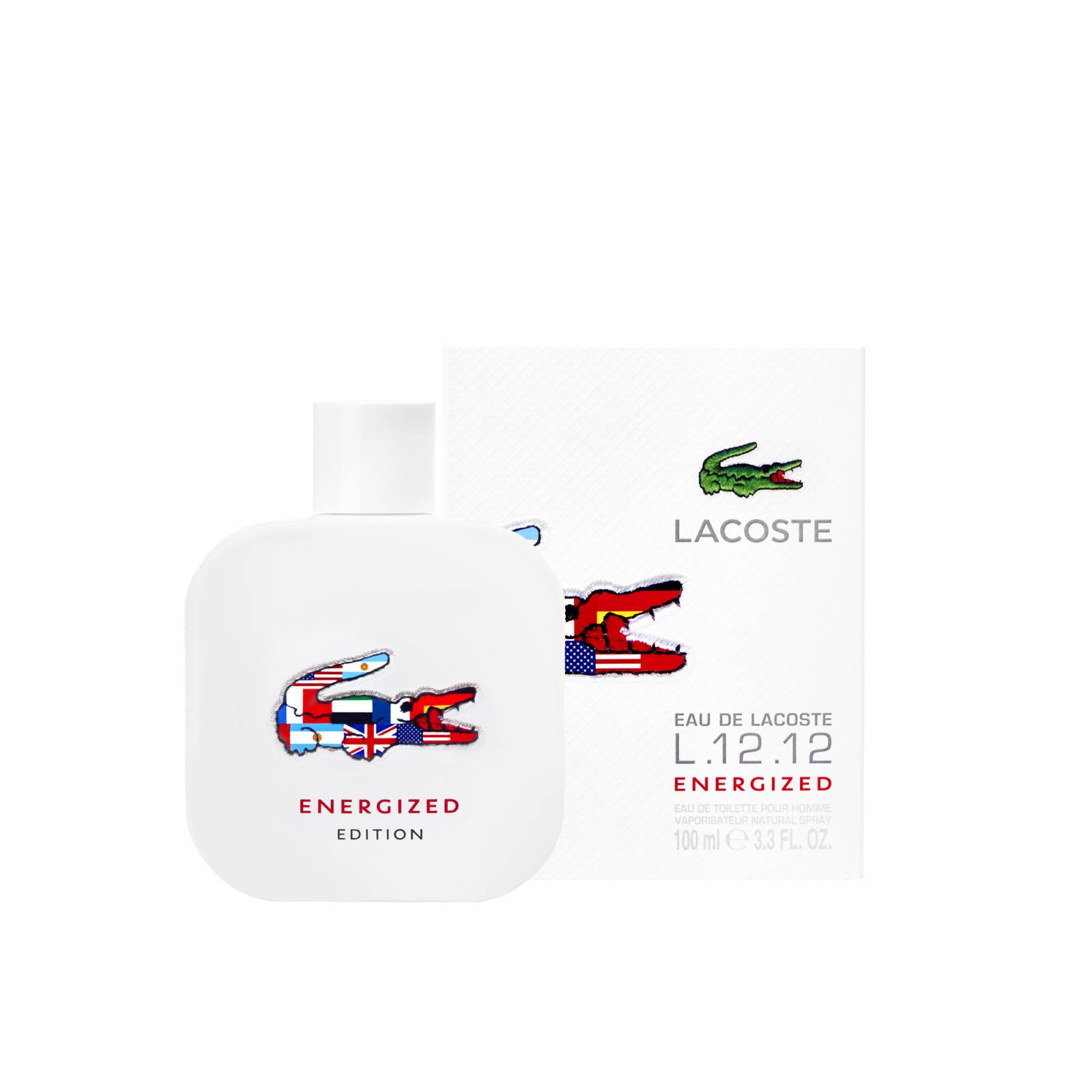 Perfume Lacoste L.12.12 Energized Hombre Edt 100ml