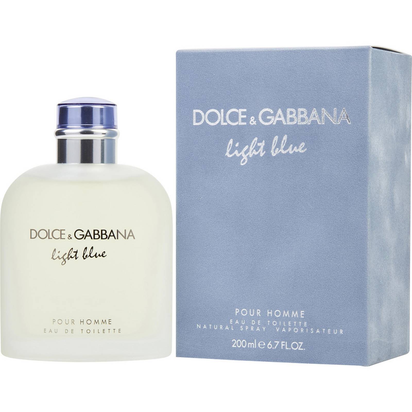 Perfume Light Blue para Hombre de Dolce Gabbana Eau de Toilette 200 ml