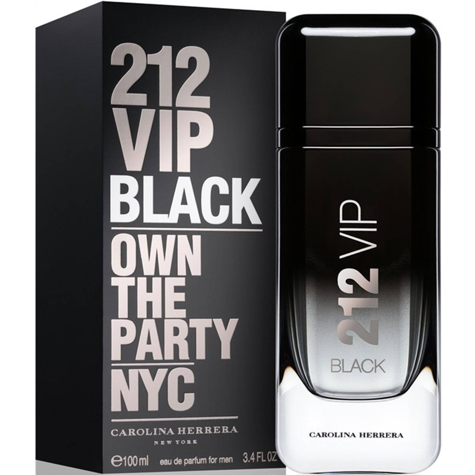 Perfume 212 Vip Black Hombre De Carolina Herrera Edp 100ml