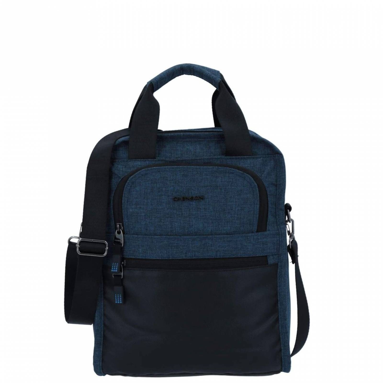 Mensajero azul con porta tablet chenson pro