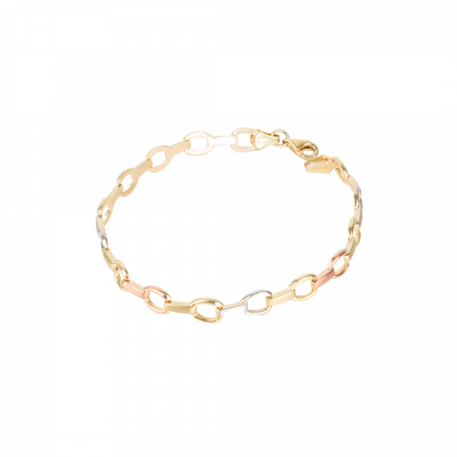 Pulsera de oro florentino en 10k 3.4 gramos