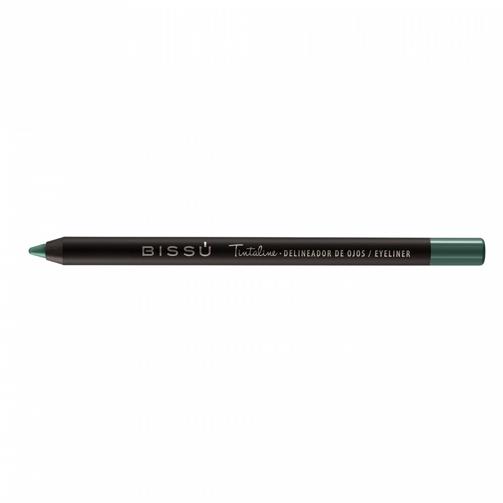 Delineador Tintaline Para Ojos Waterproof Verde Bissu