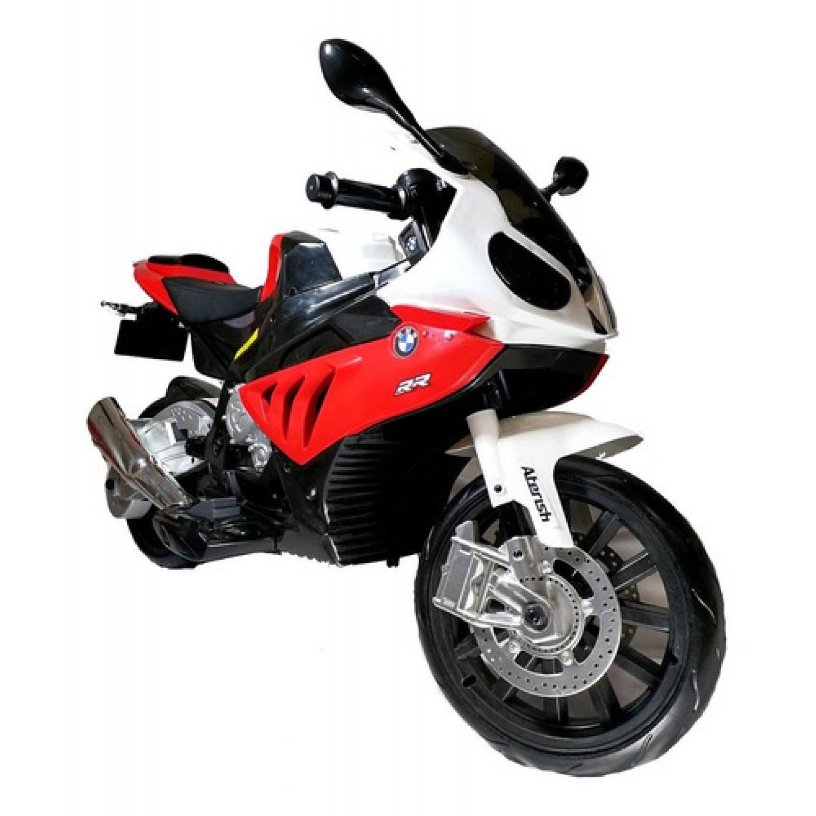 Motocicleta Eléctrica Bmw Blanco Con Rojo Para Niño 3-6 Años