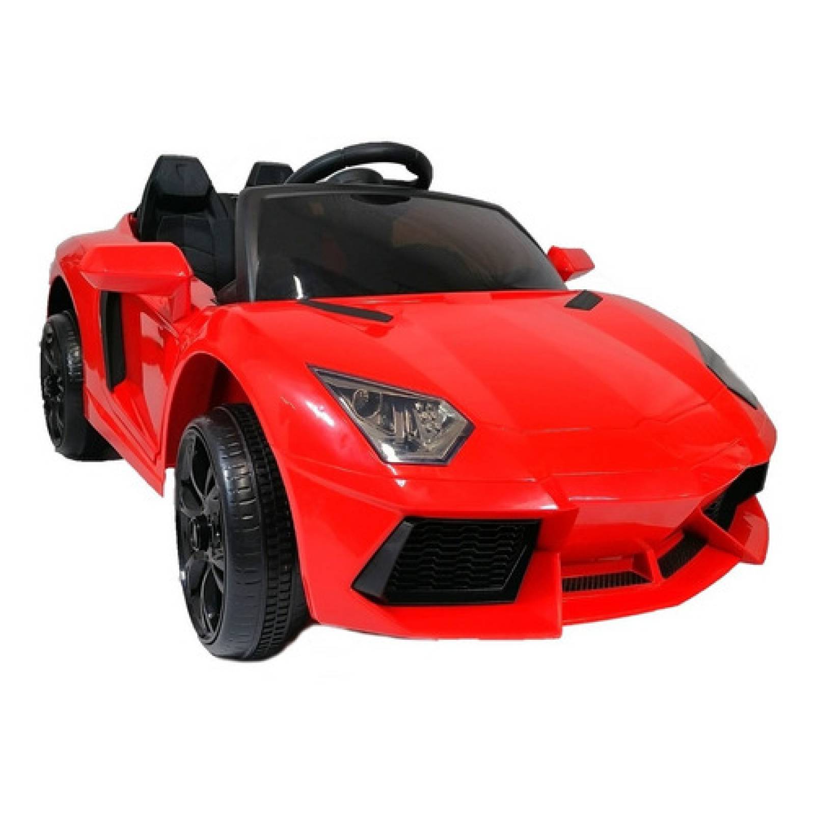 Carro Eléctrico Lamborghini Rojo Niños 3-6 Años