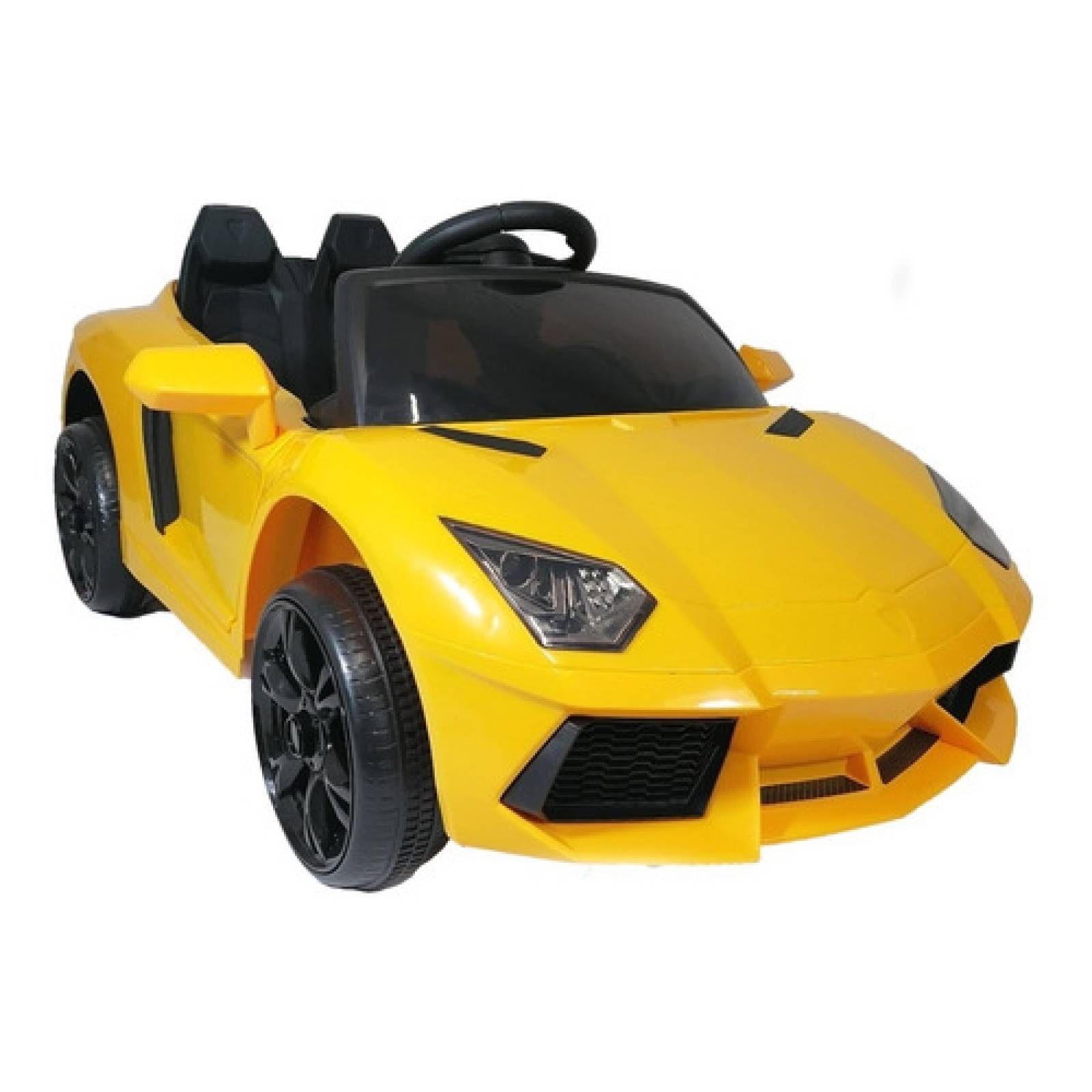 Carro Eléctrico Lamborghini Amarillo Niños 3-6 Años