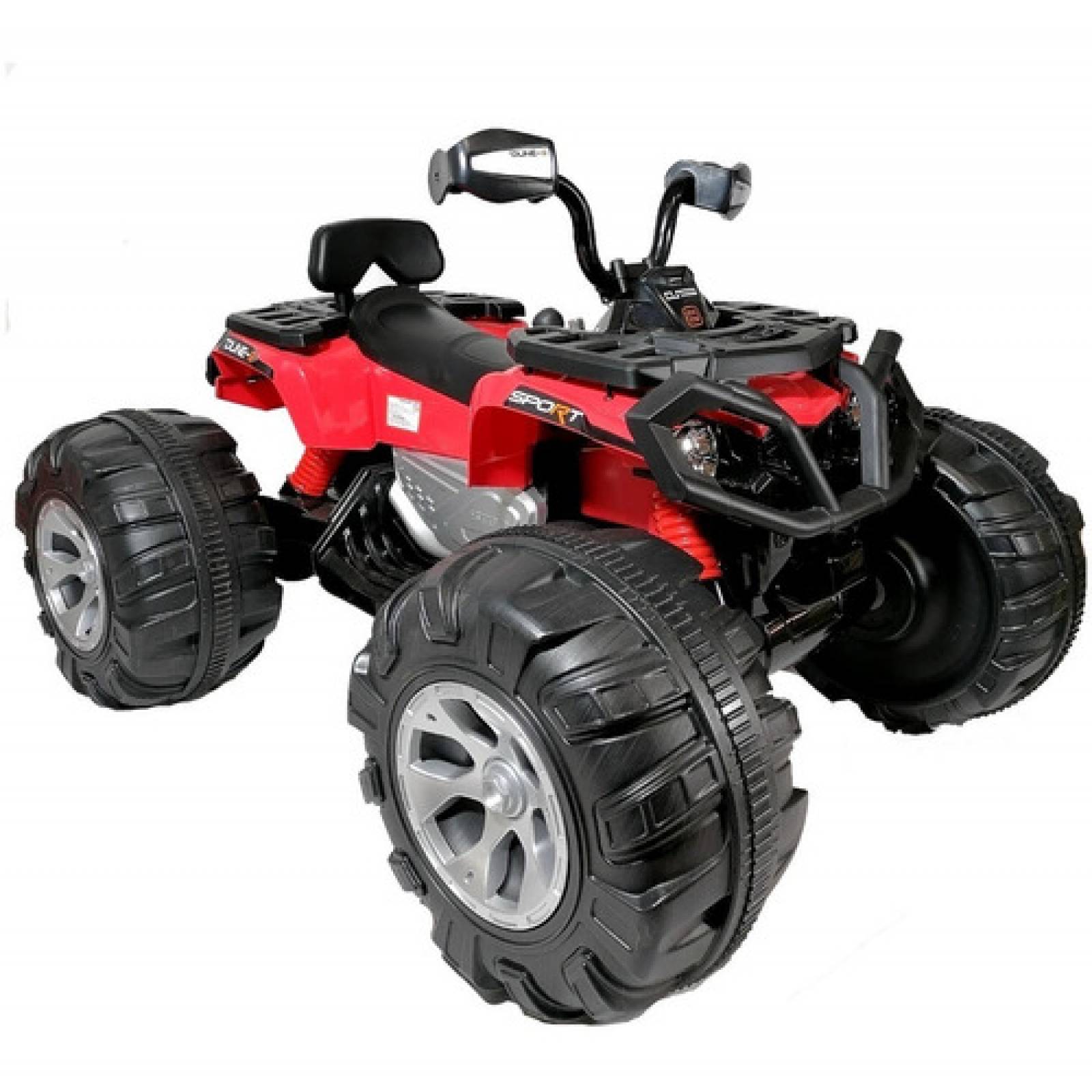 Cuatrimoto Eléctrica Roja Para Niños 3-6 Años