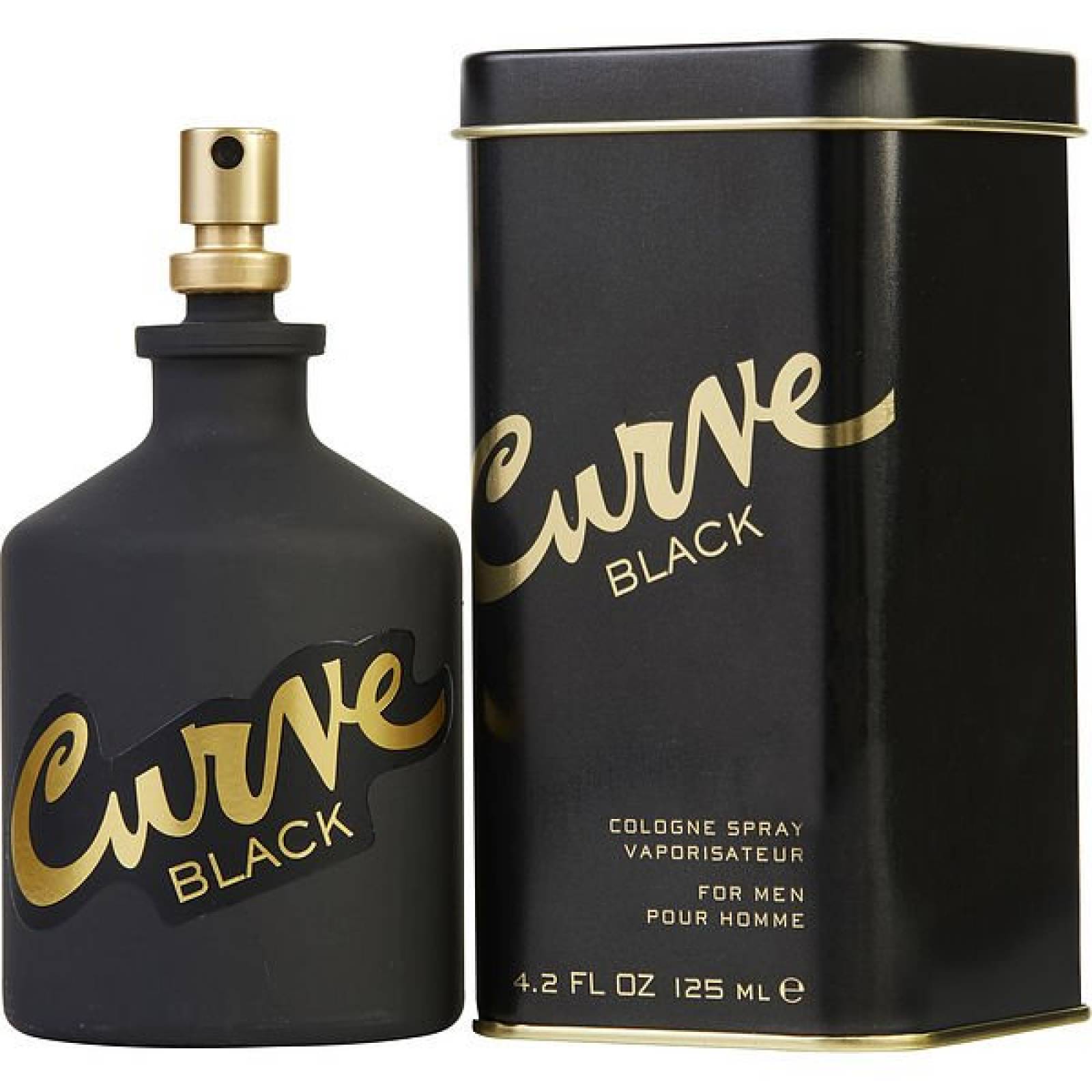 Perfume Curve Black Hombre cologne spray 125 ml
