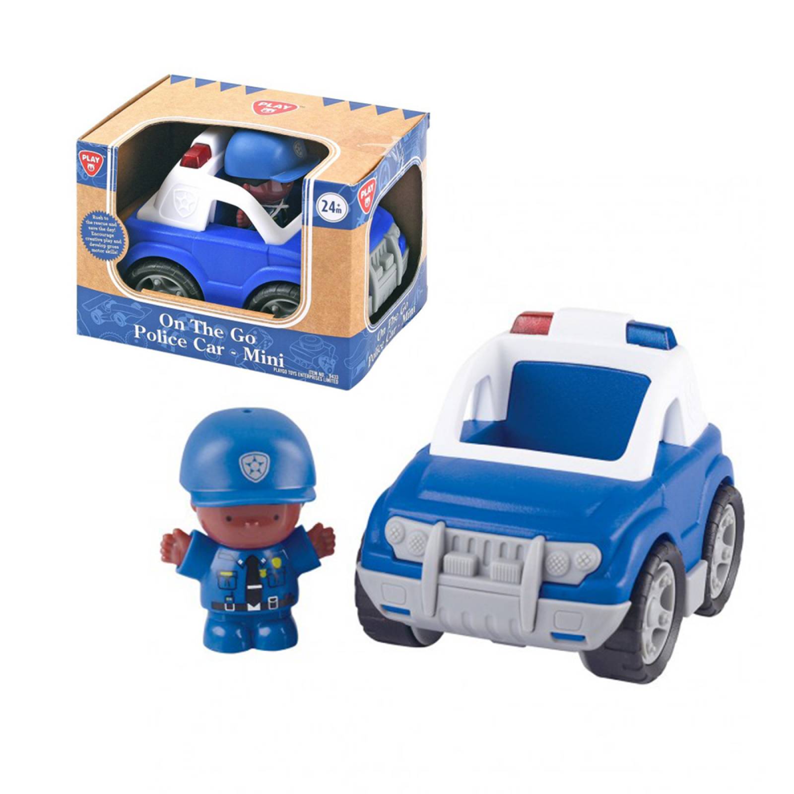 Mini coche policia Play go