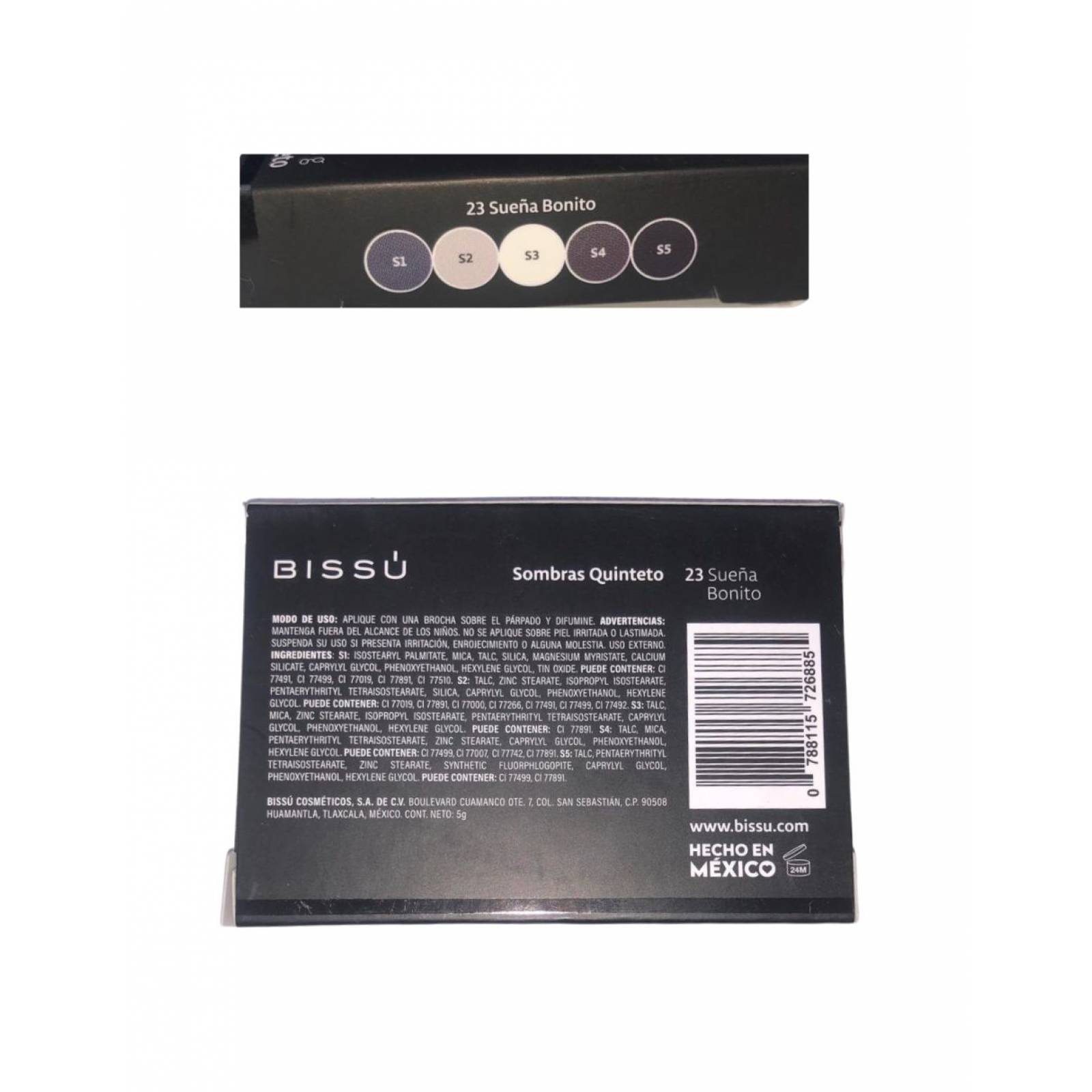 Sombra Bissú para ojos Sueña Bonito #23 de Mujer 5gr.