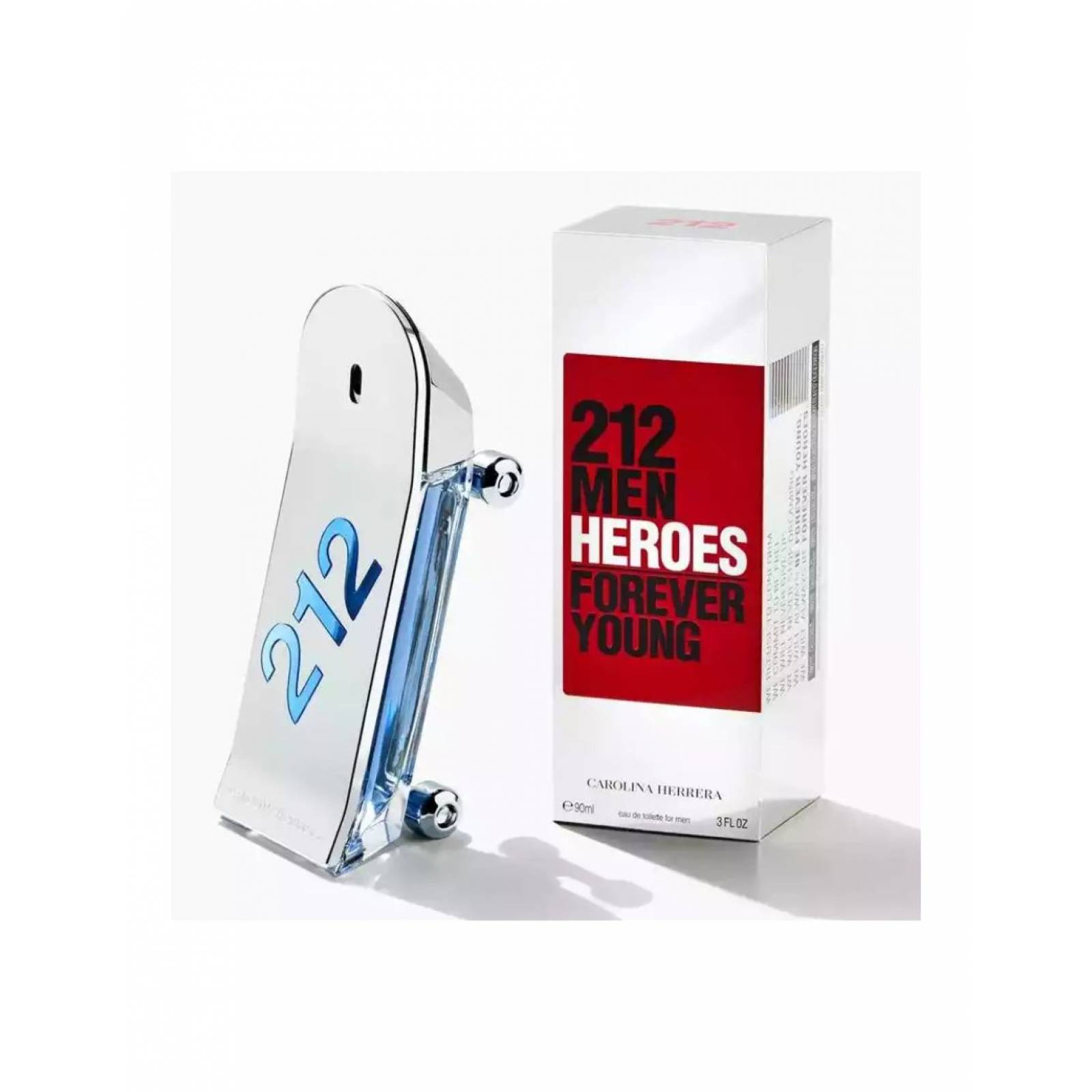Perfume CH 212 Men Heroes Forever Young de Hombre EDT  90ml