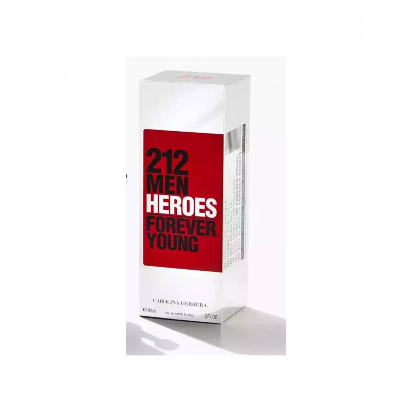 Perfume CH 212 Men Heroes Forever Young de Hombre EDT  90ml