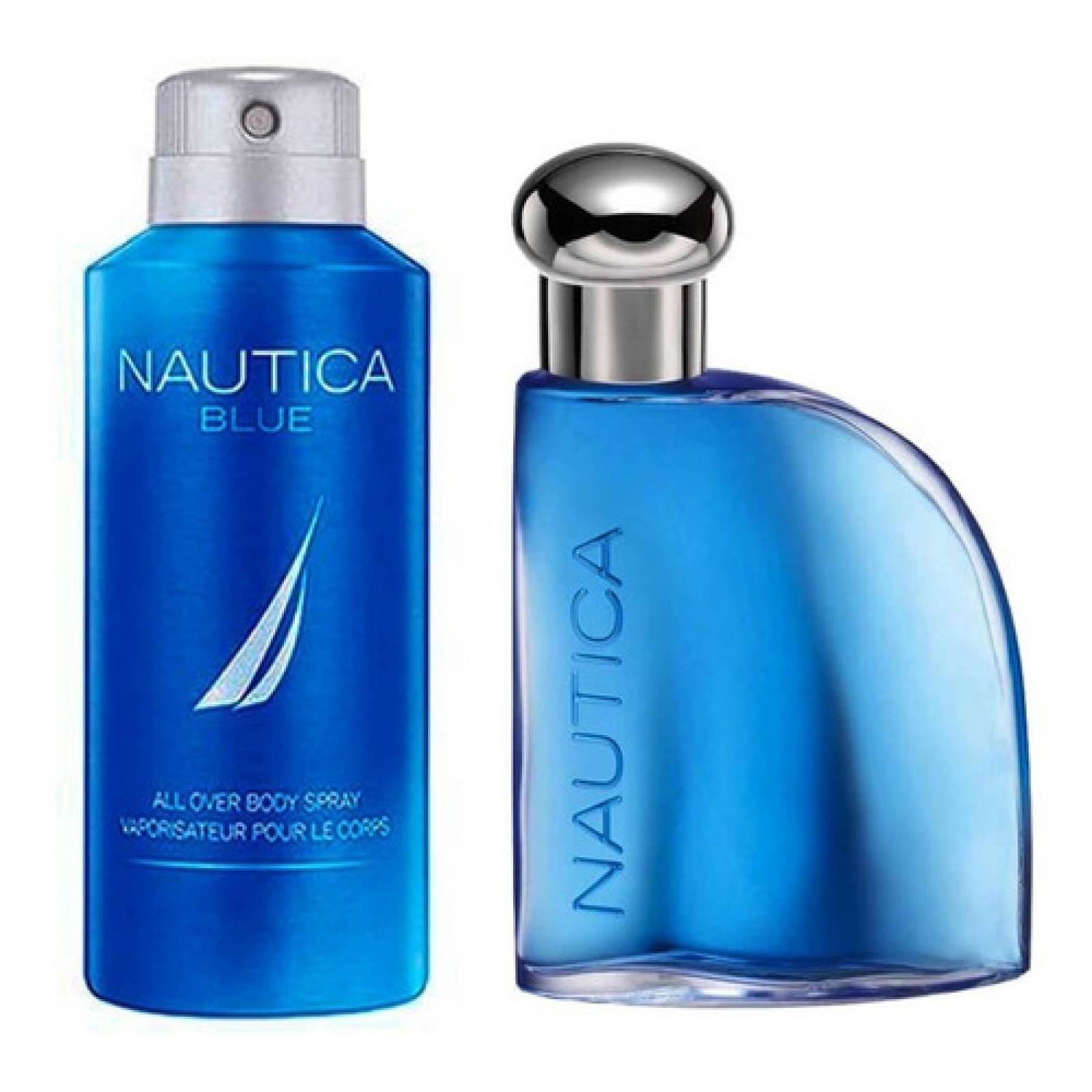 Paquete Perfume y Desodorante Nautica blue Hombre 100ml