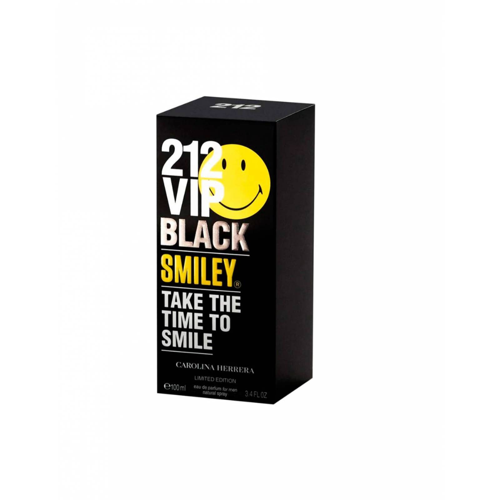 Perfume Carolina Herrera 212 VIP Black Smiley EDT 100ml