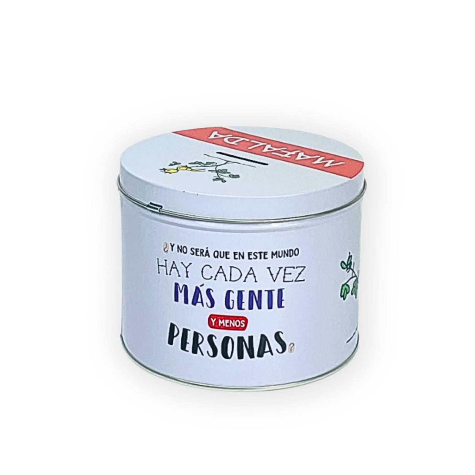 Hogar Alva Maki Alcancía Malfada Metal