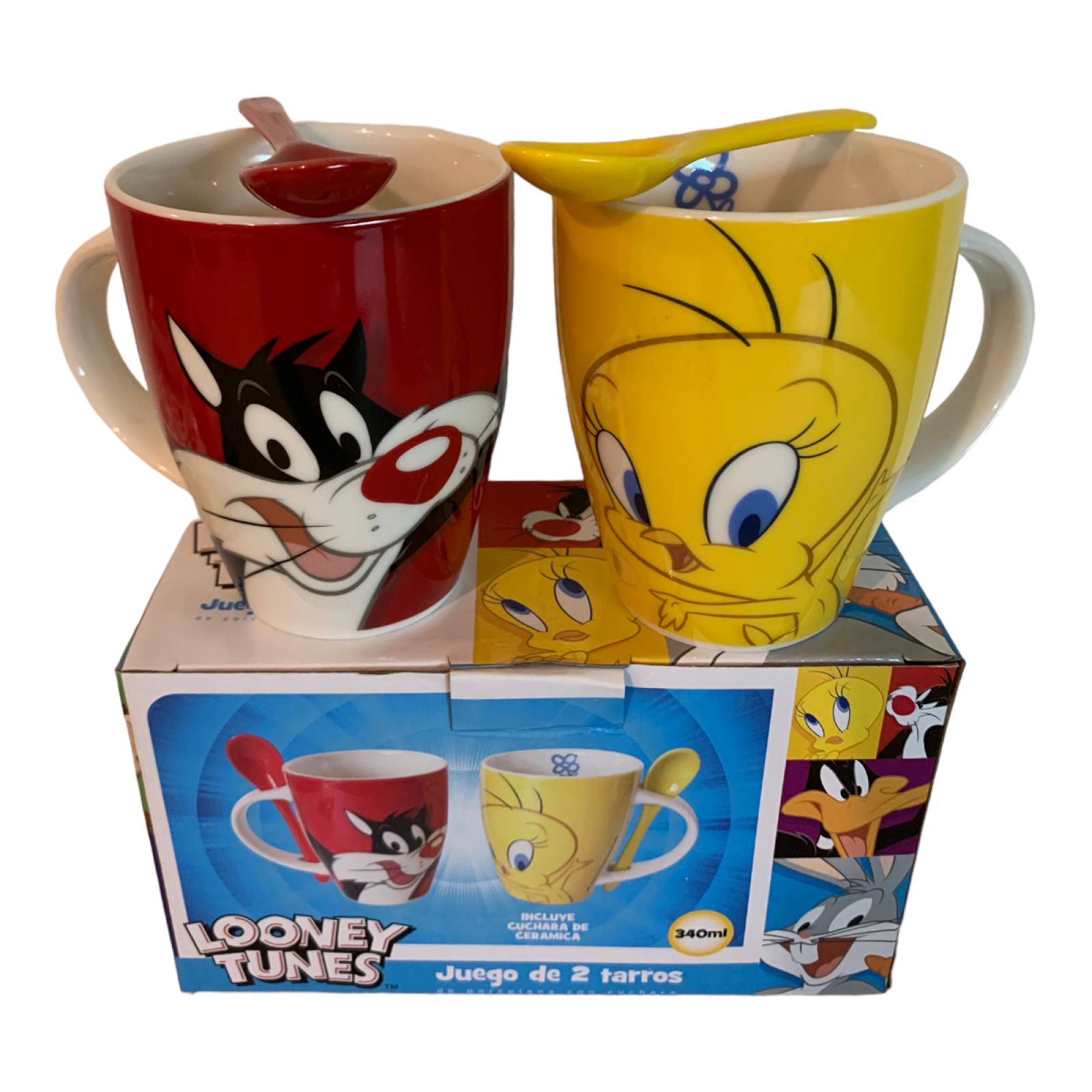 Hogar Fun Kids Looney Tunes Porcelana 340ml