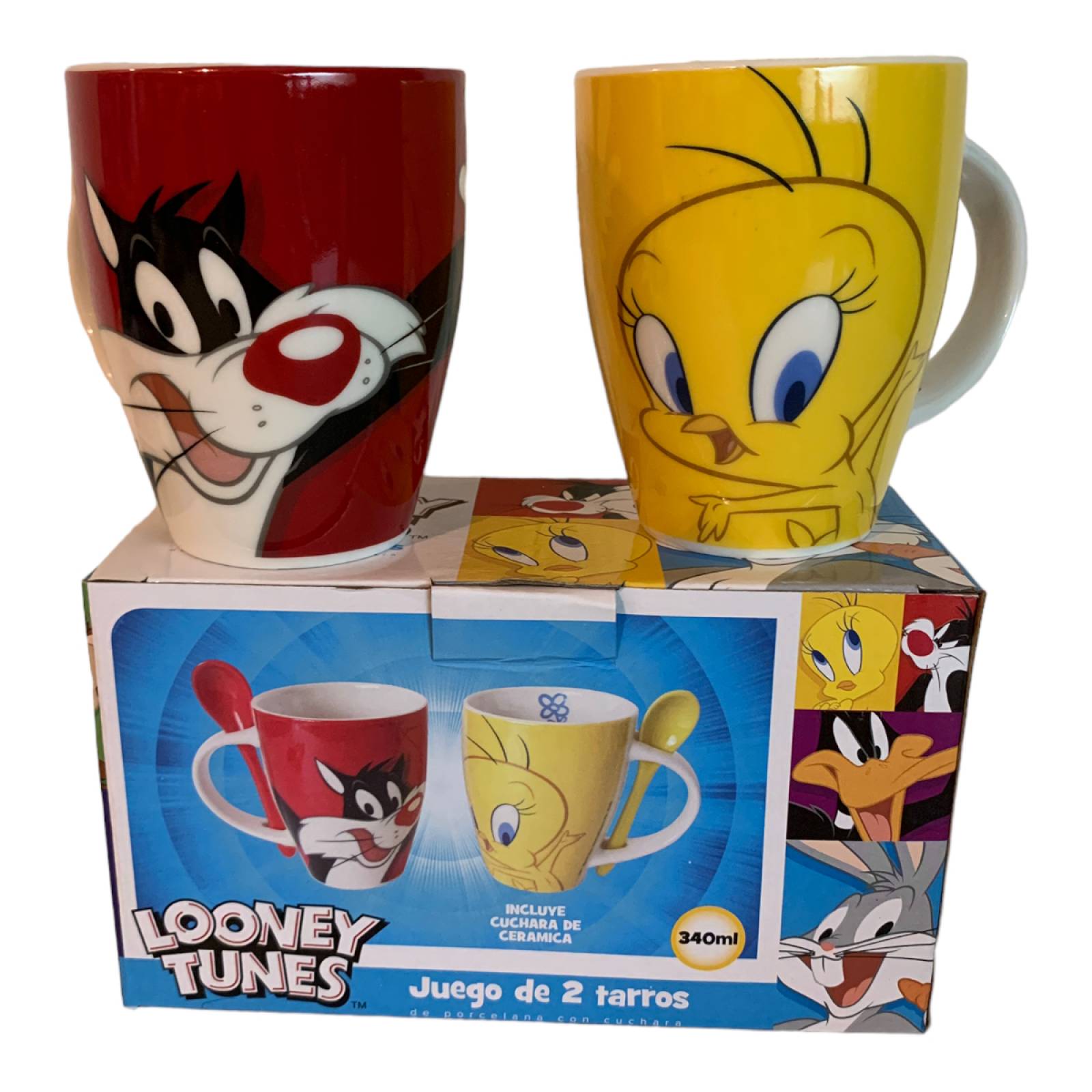 Hogar Fun Kids Looney Tunes Porcelana 340ml