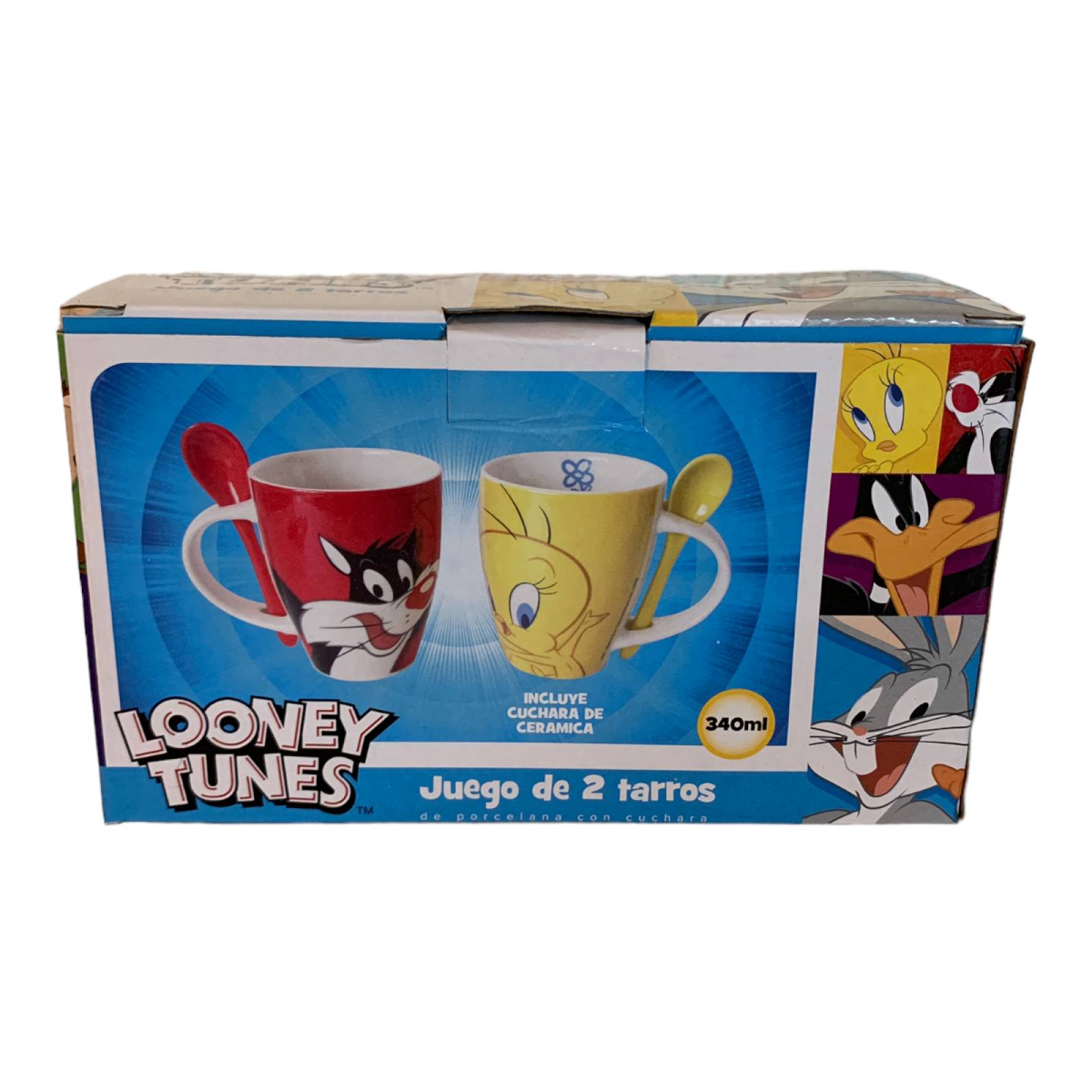 Hogar Fun Kids Looney Tunes Porcelana 340ml
