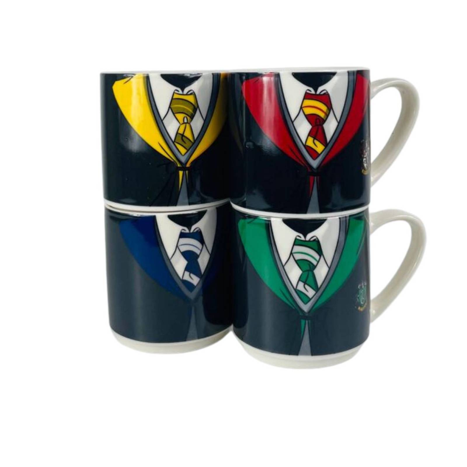Juego De Tazas Apilables Harry Potter 330 Ml