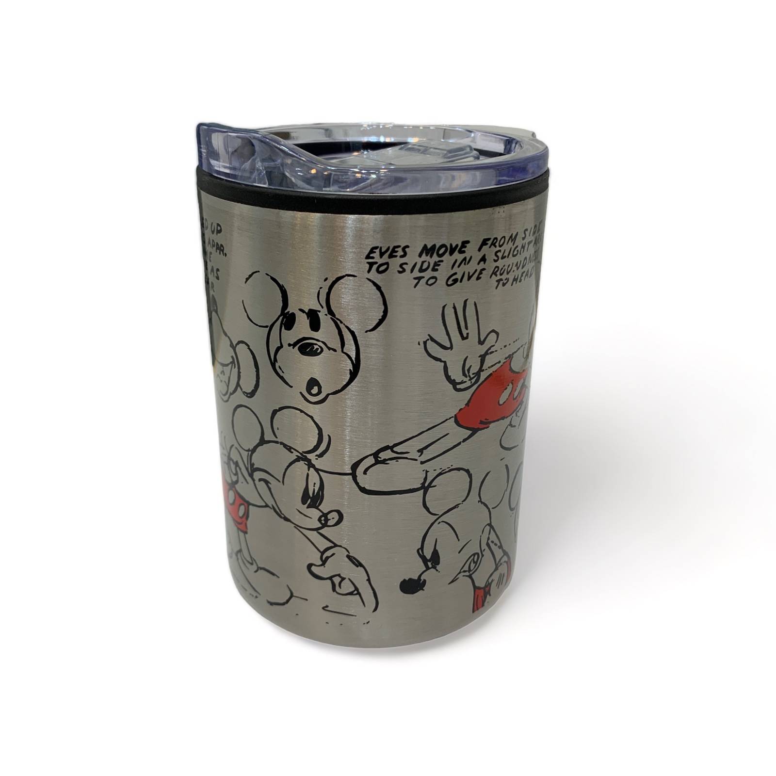 Termo Con Tapa De Acero Inox. 350 Ml Mickey