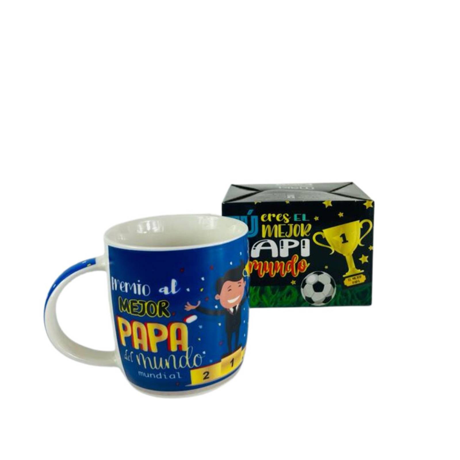 Hogar Maki Home EL MEJOR PAPA DEL MUNDO Porcelana 250ml