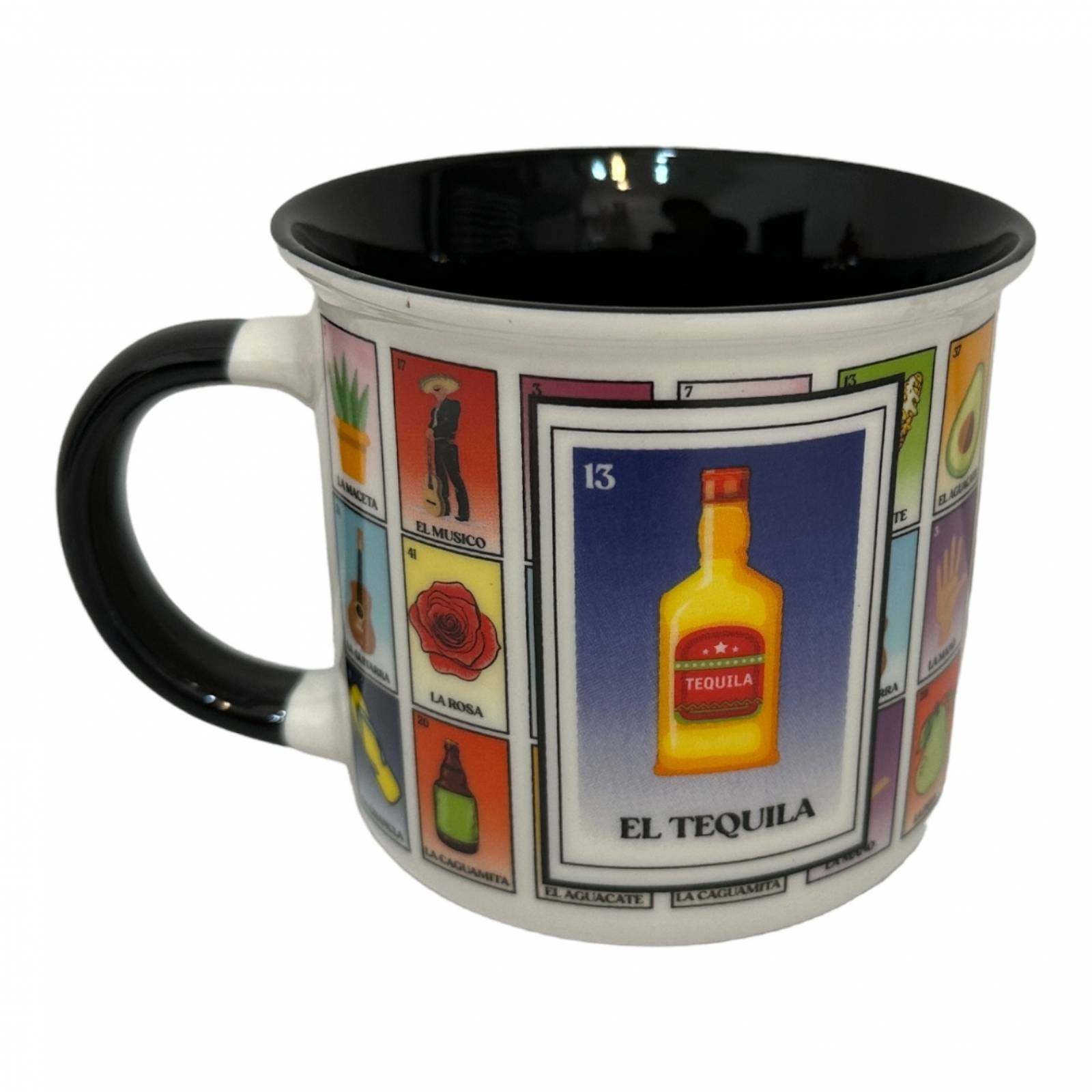Taza De Porcelana De Loteria Mexicana