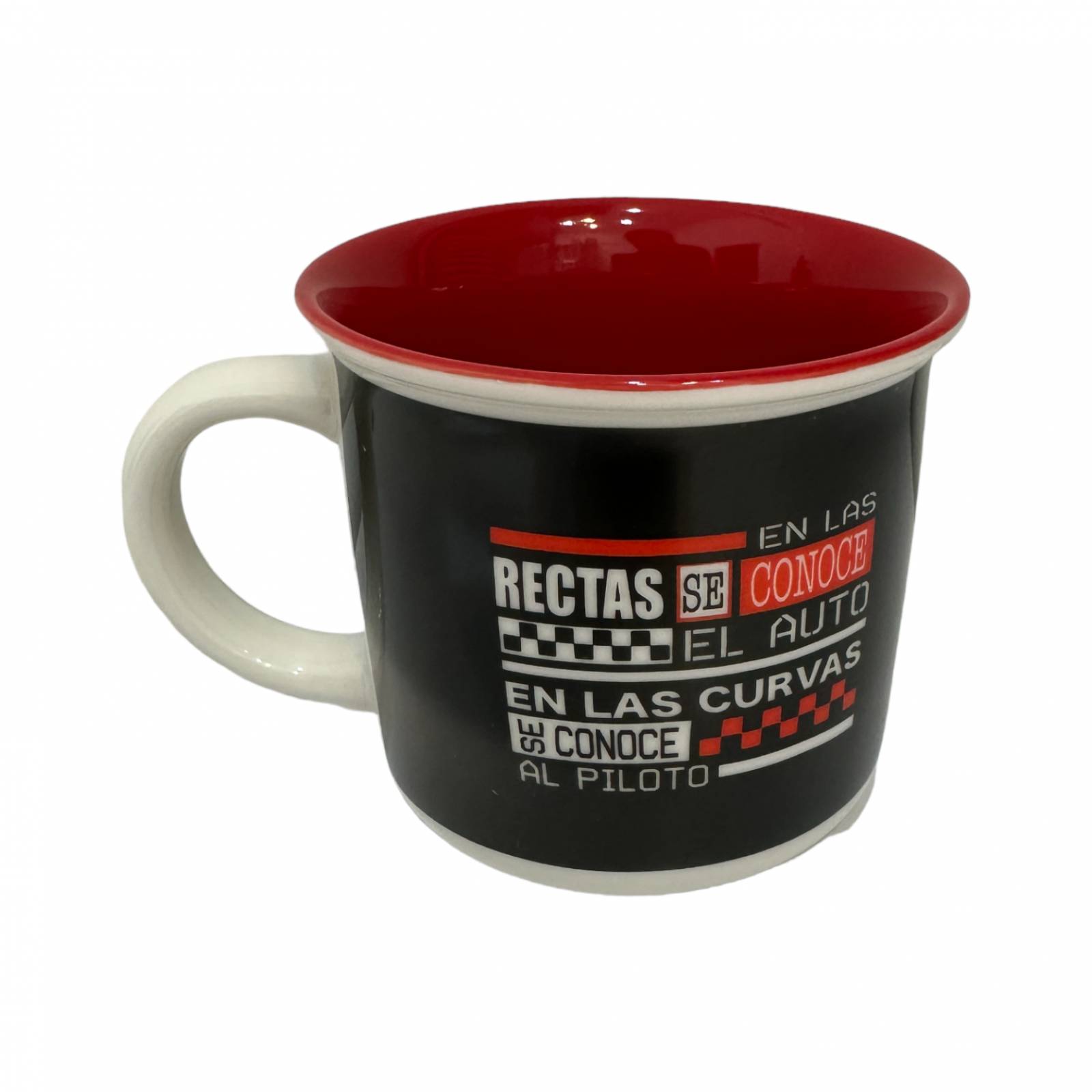 Taza De Porcelana De Carro De Carreras