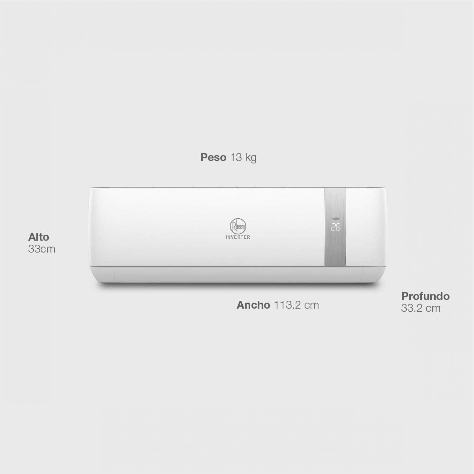 Aire Acondicionado Mini Split Inverter 24000 BTUS 220 V Frio y Calor 