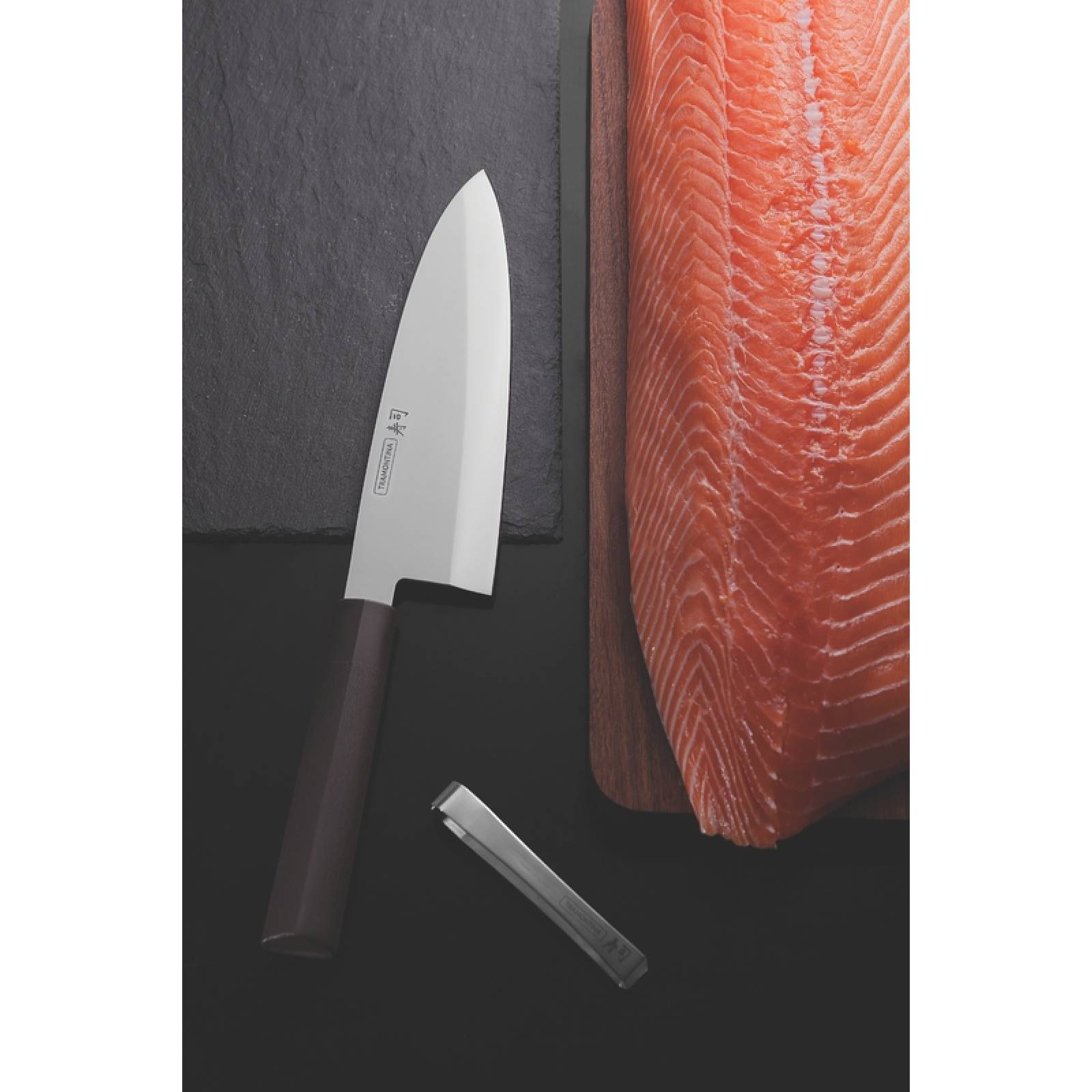 Cuchillo Deba Sushi Silver 8 Pulgadas