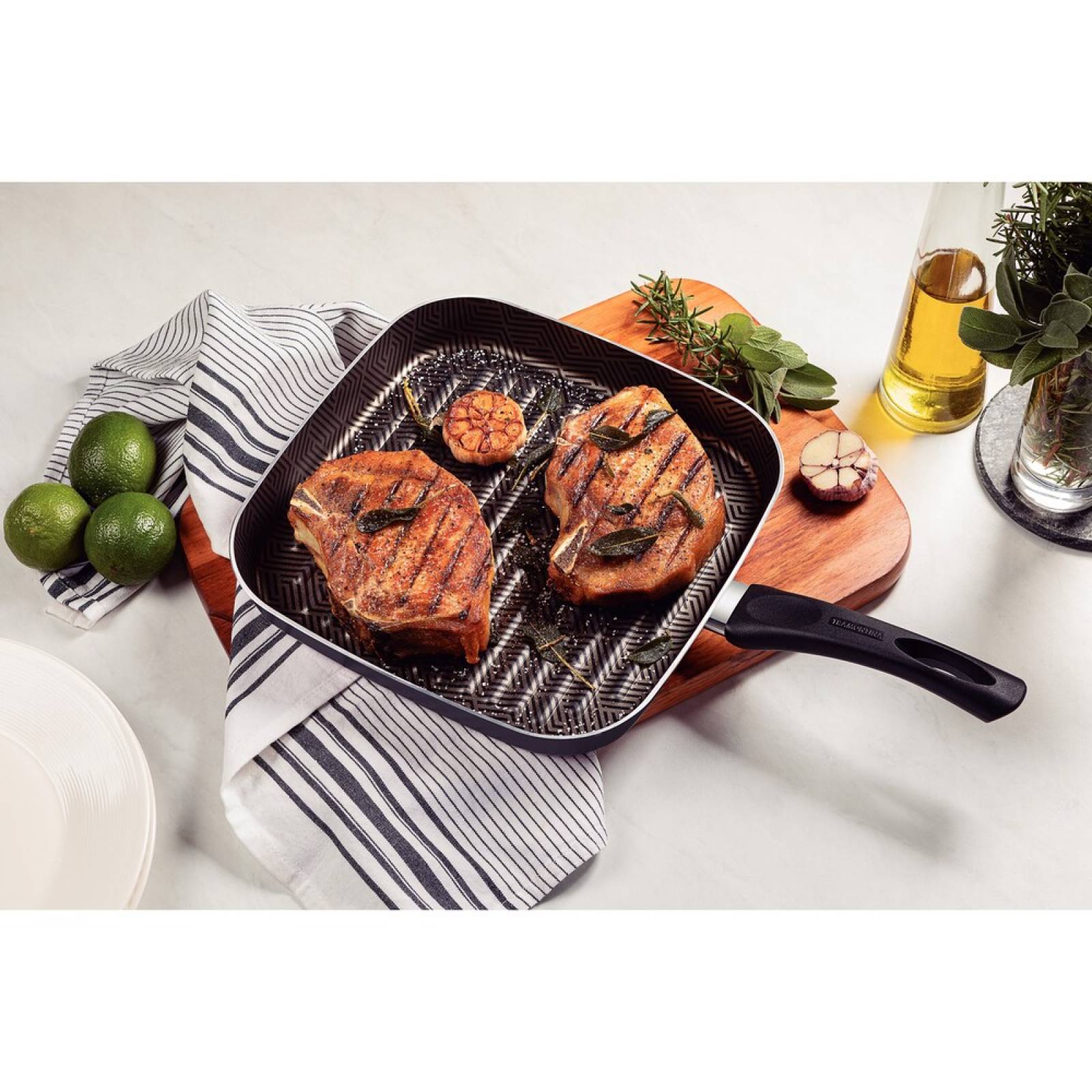 Sartén Grill Tramontina París 28 cm