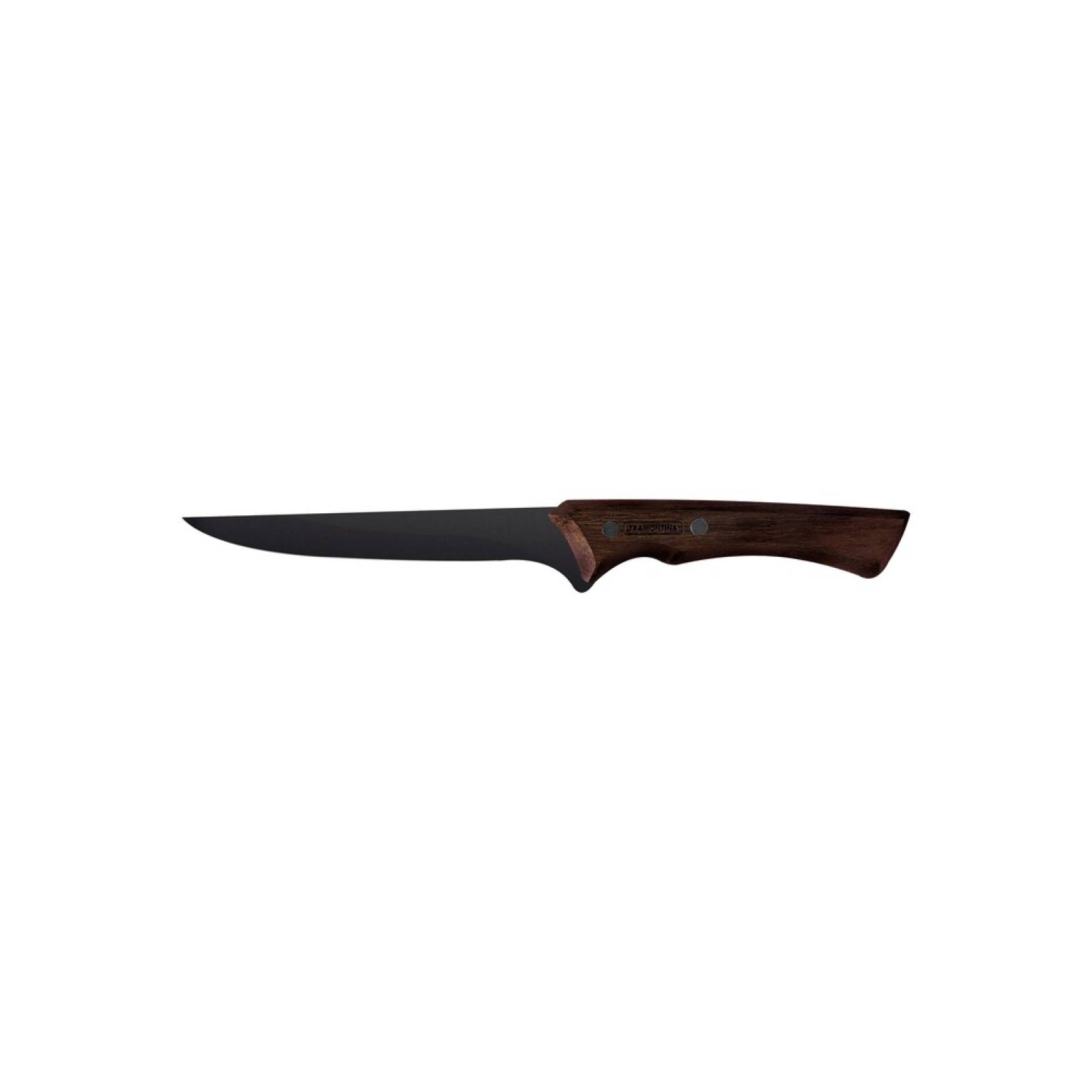 Cuchillo para Deshuesar Tramontina Churrasco Black Acero Inox 6 Pulgadas