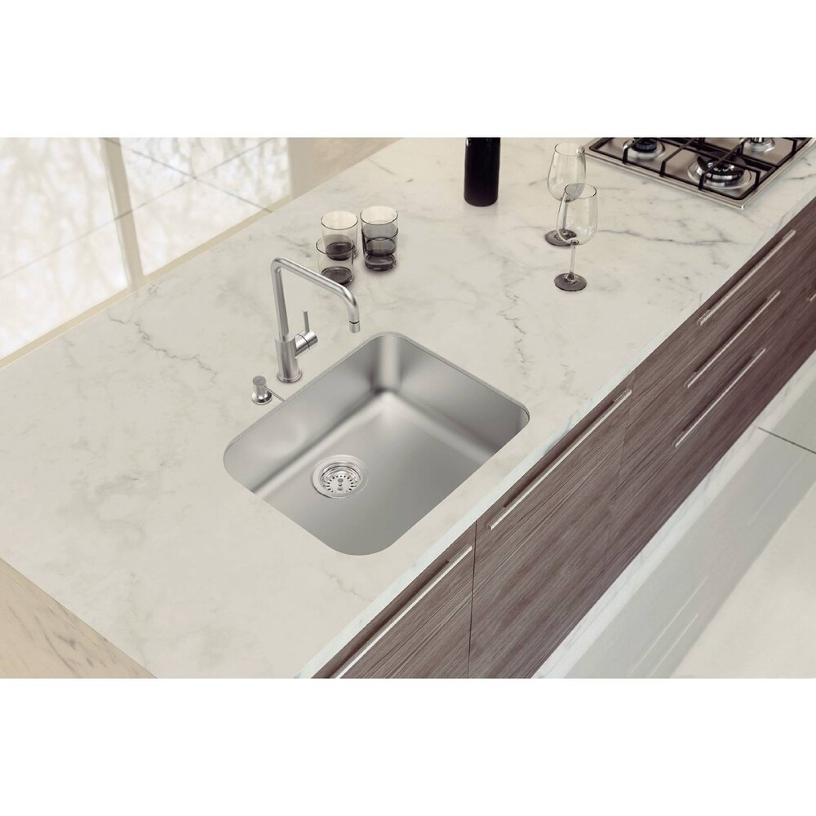 Fregadero de empotrar Tramontina Dora 50 BL R6  50x40 cm