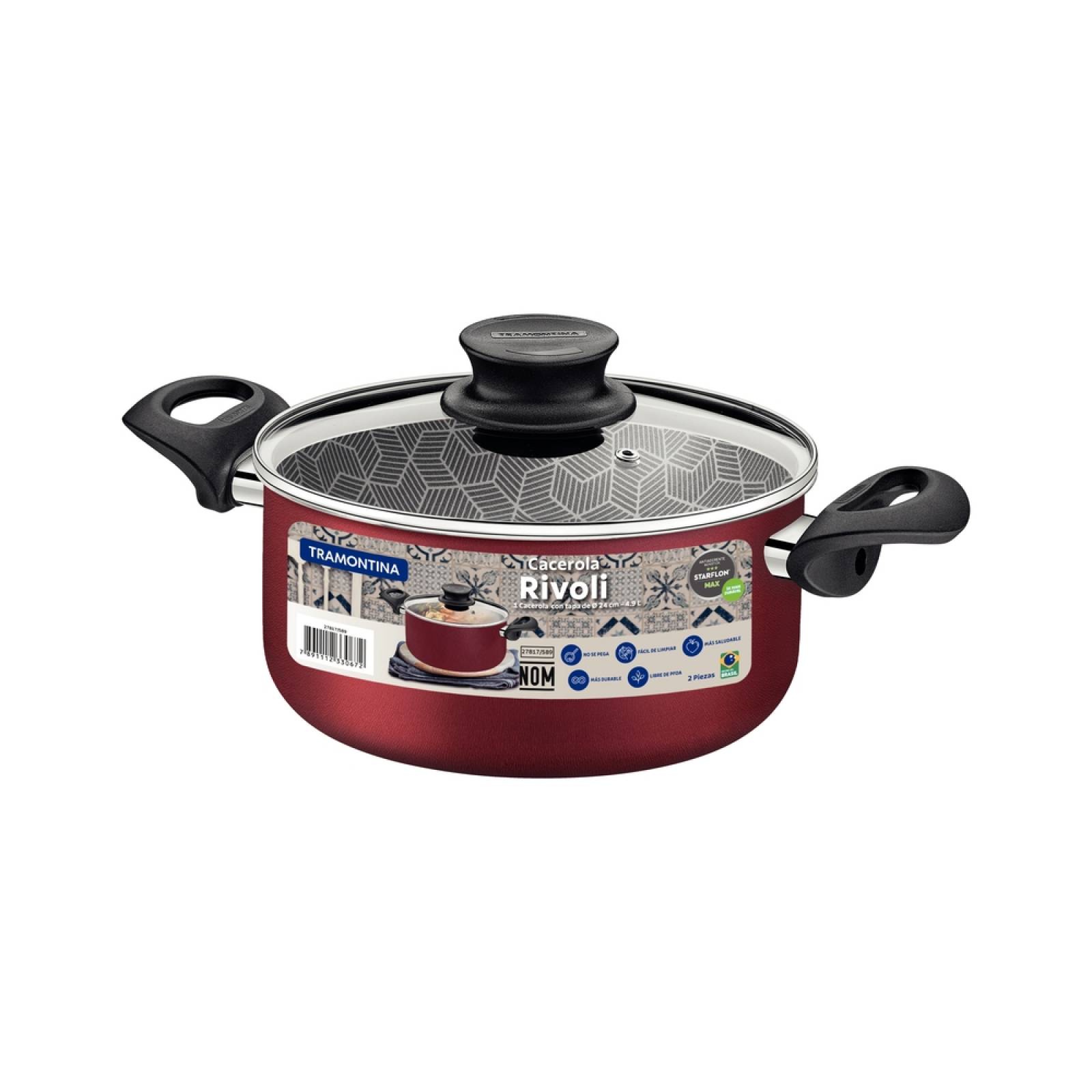 Cacerola Tramontina Rivoli 4,9 L