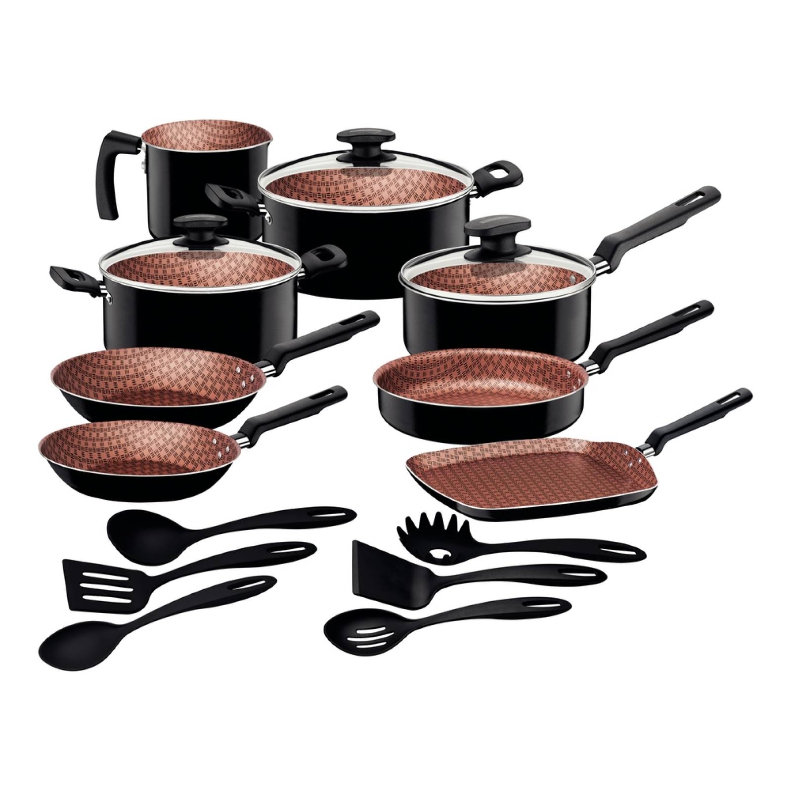 Batería de Cocina Tramontina Loreto 17 Piezas