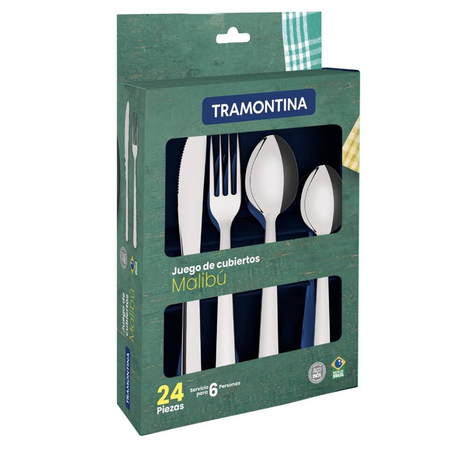 Juego De Cubiertos Malibu 24 Piezas