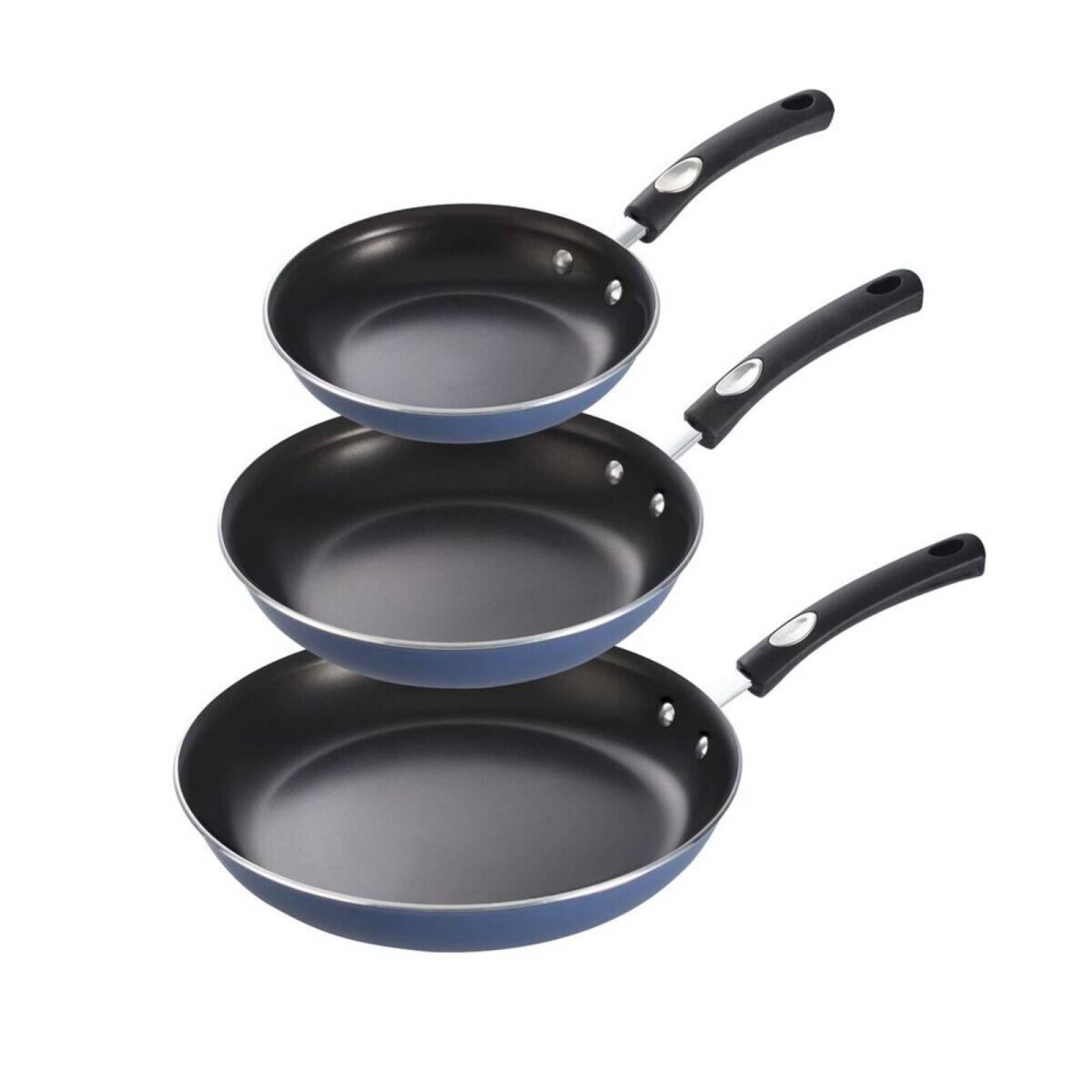 Juego De Sartenes Tramontina Porcelanizados 3 Piezas