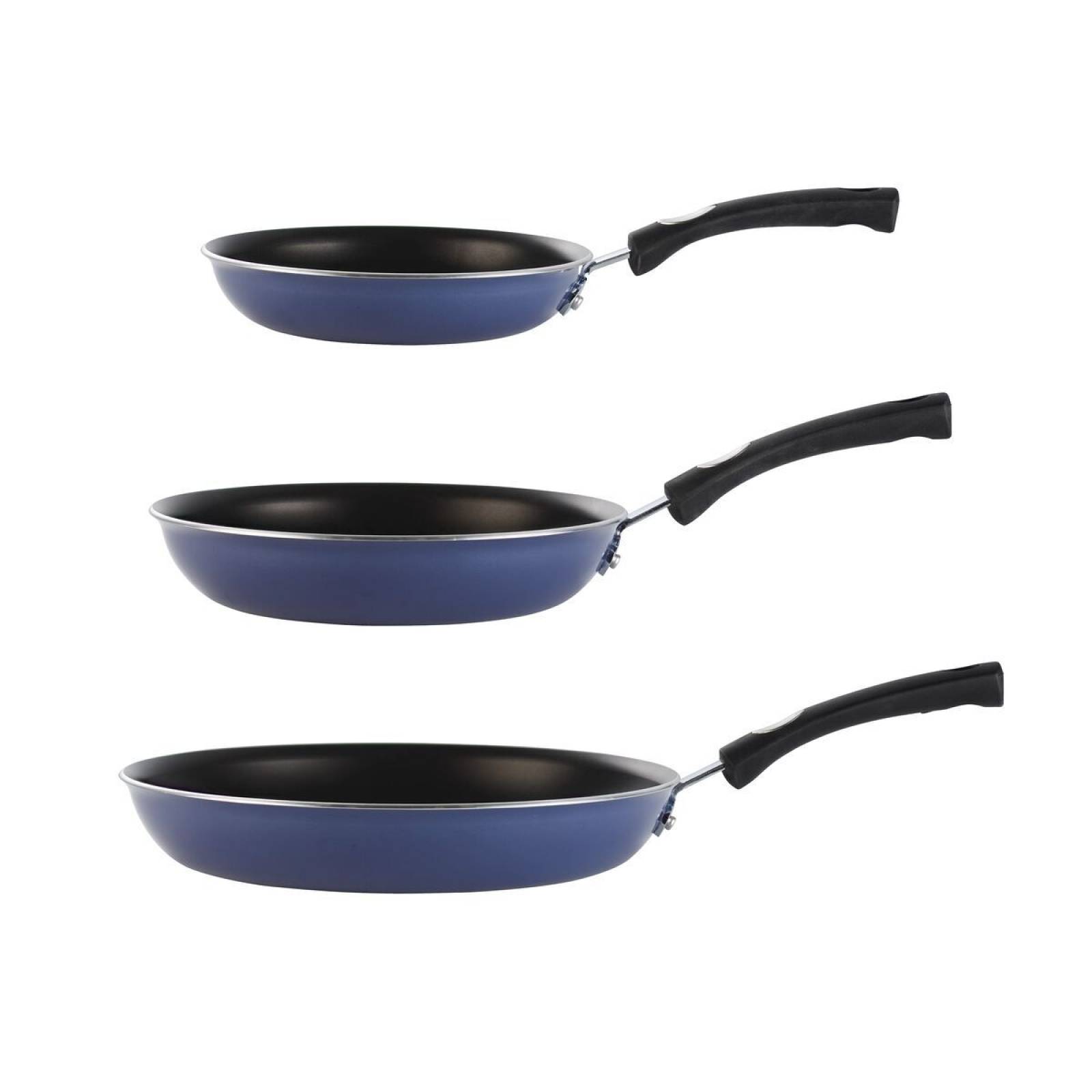 Juego De Sartenes Tramontina Porcelanizados 3 Piezas