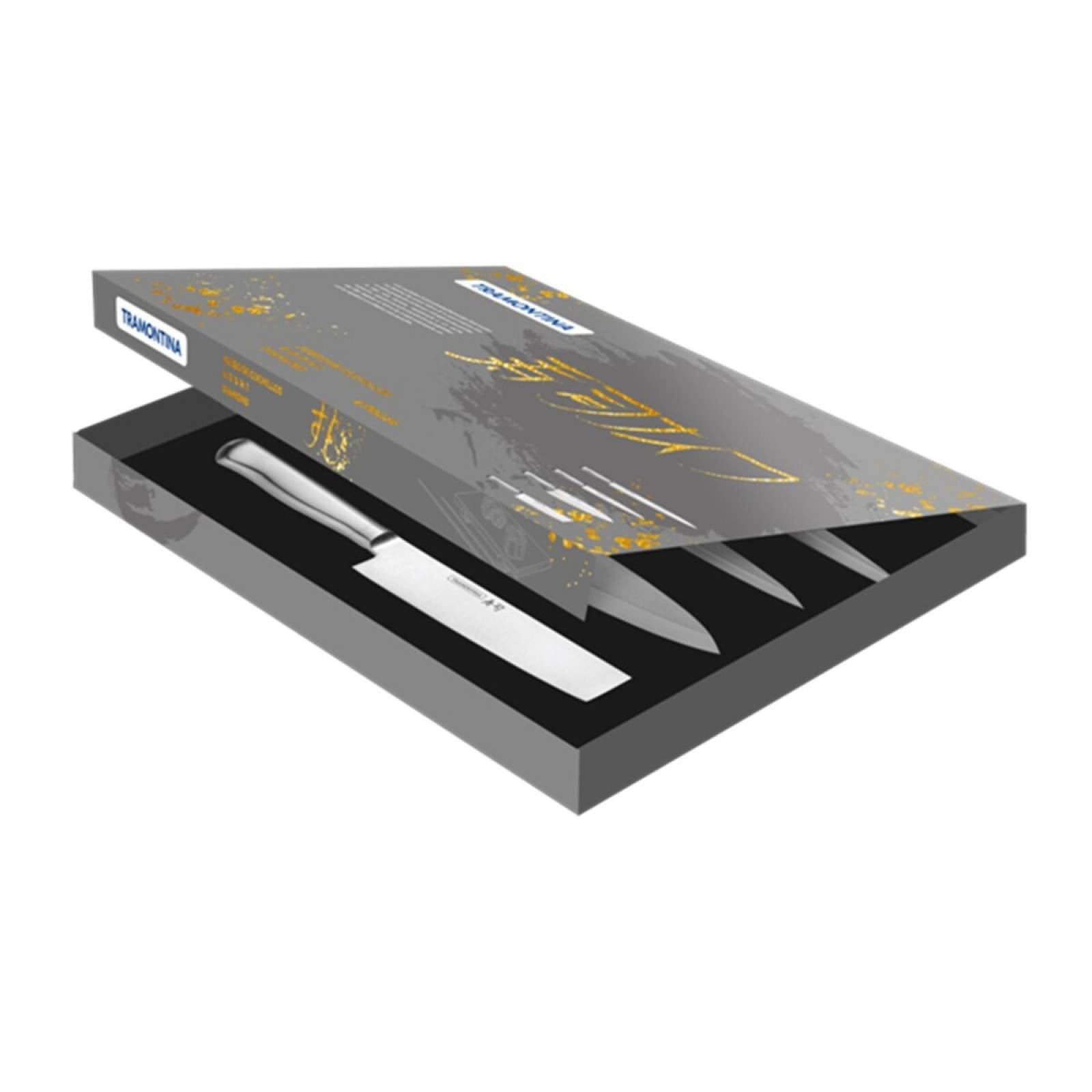 Estuche De Cuchillos Para Sushi Tramontina Diamond 5 Piezas