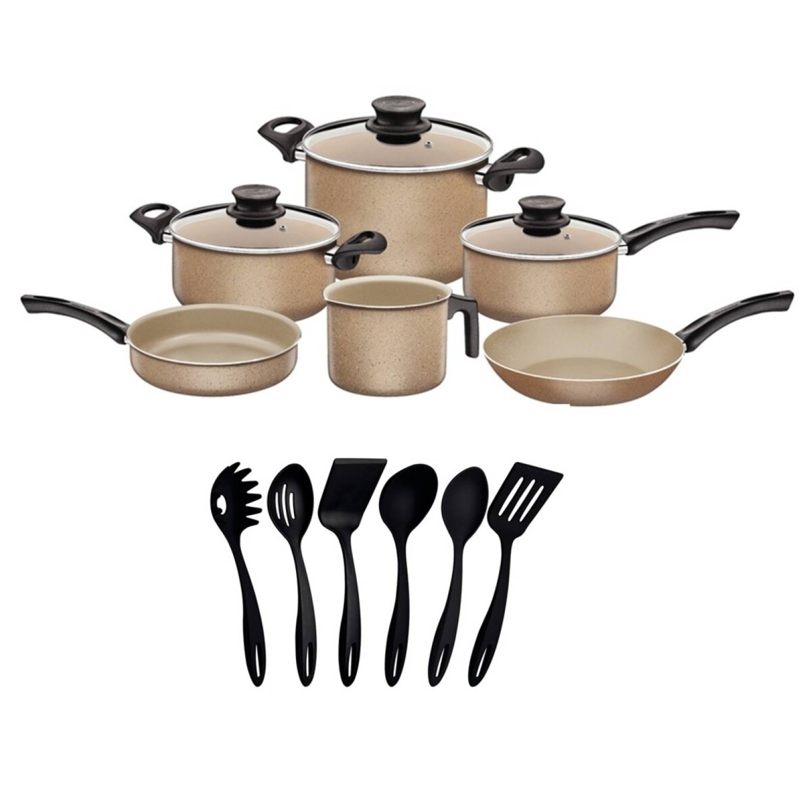 Bateria de cocina Tramontina Genova 15 Piezas