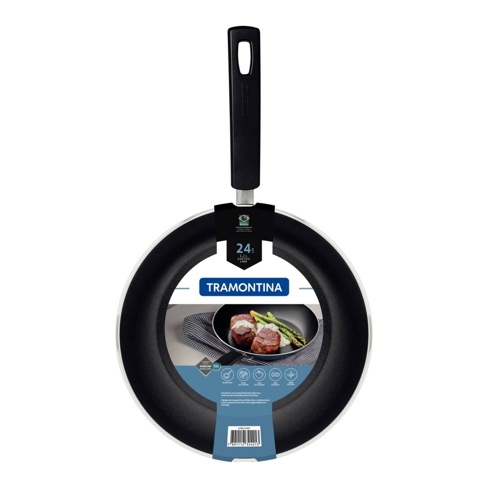 Sartén Tramontina Sicilia 24 cm