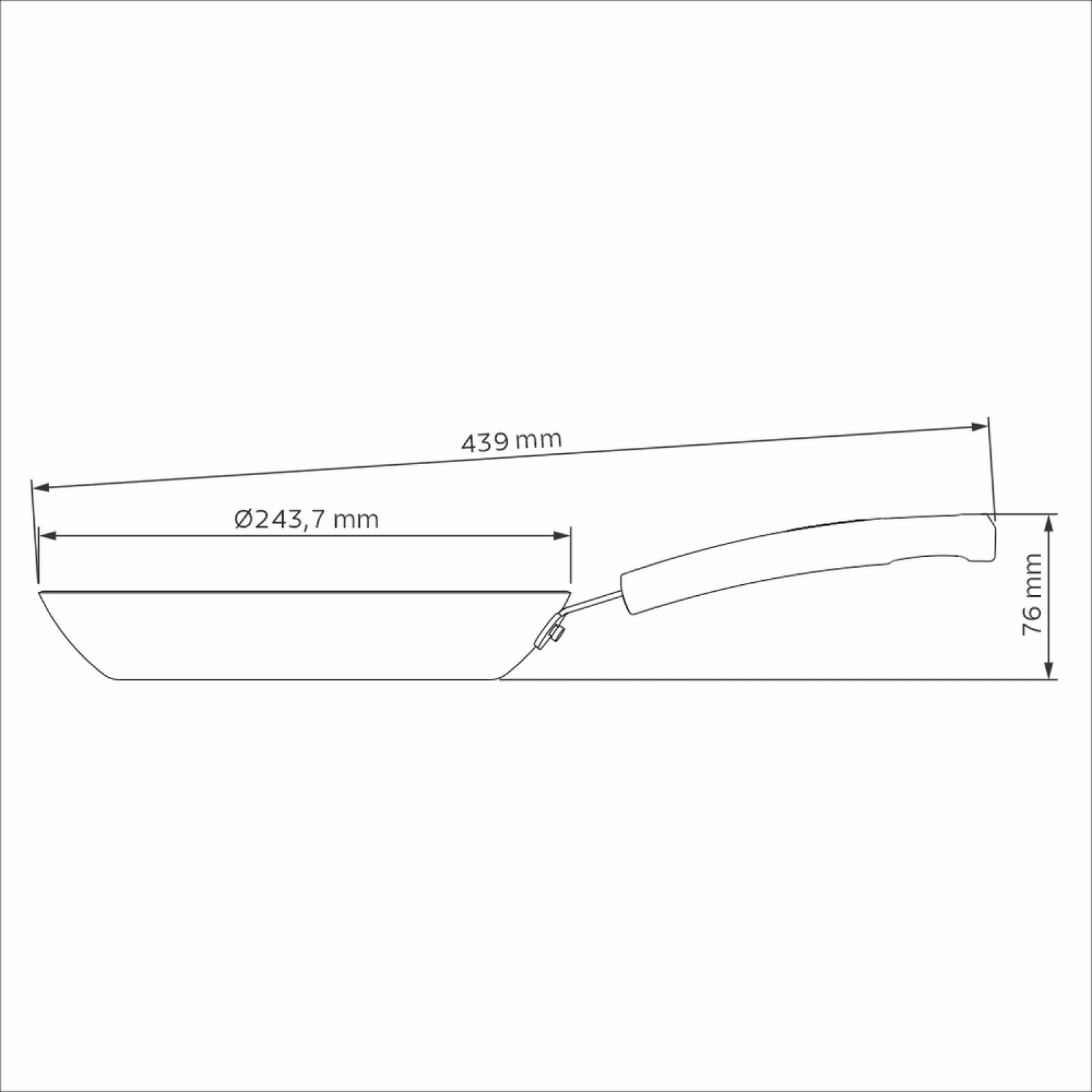 Sartén Tramontina Sicilia 24 cm