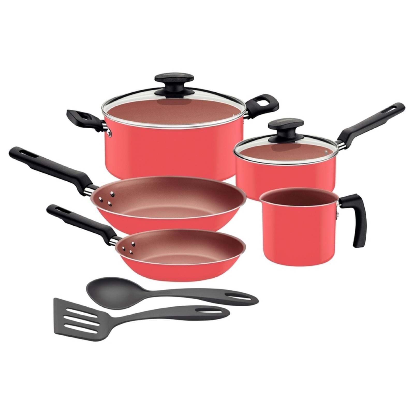Batería de Cocina Tramontina Loreto 9 Piezas